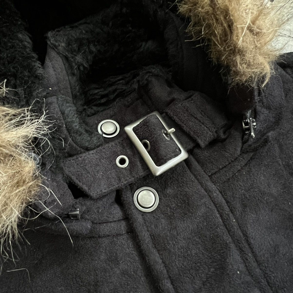 14th Addiction 2000s Nota Bene 14th Addiction Style Fur Suede Jacket Size US L / EU 52-54 / 3 - 4 Thumbnail