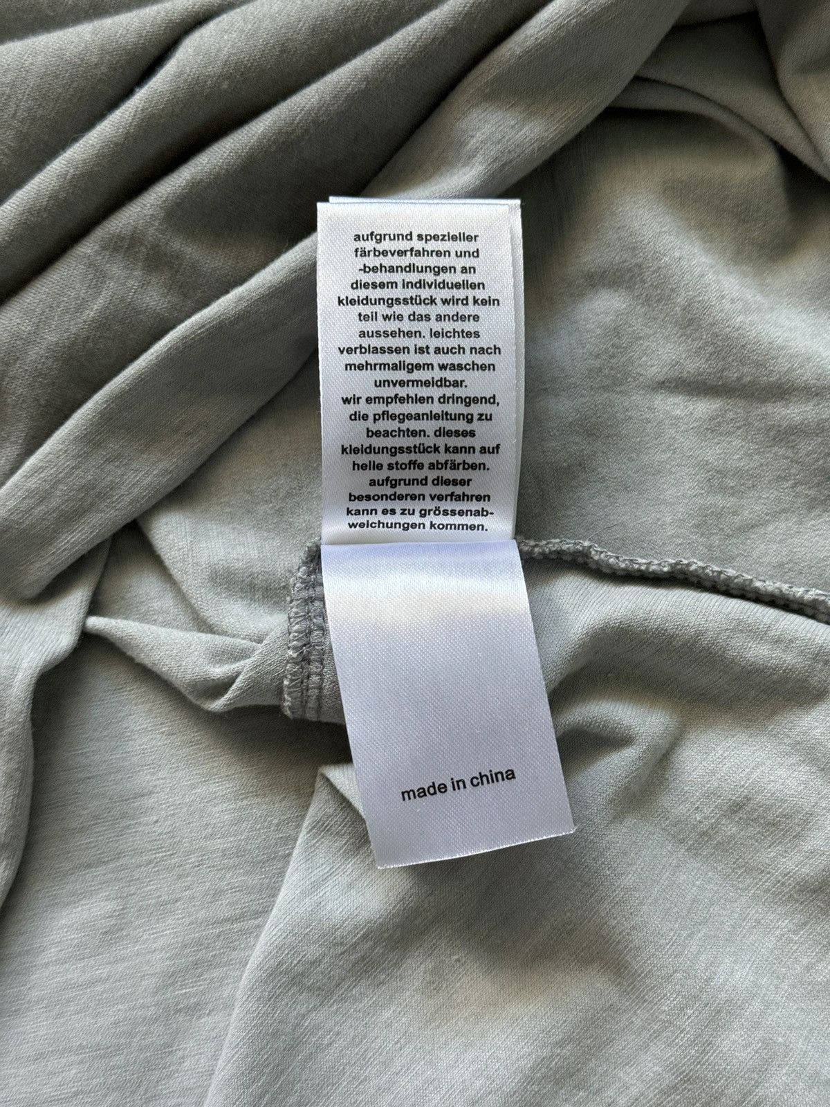 Rundholz Rundholz black line avant Garde graphite grey t-shirt Size S / US 4 / IT 40 - 7 Thumbnail