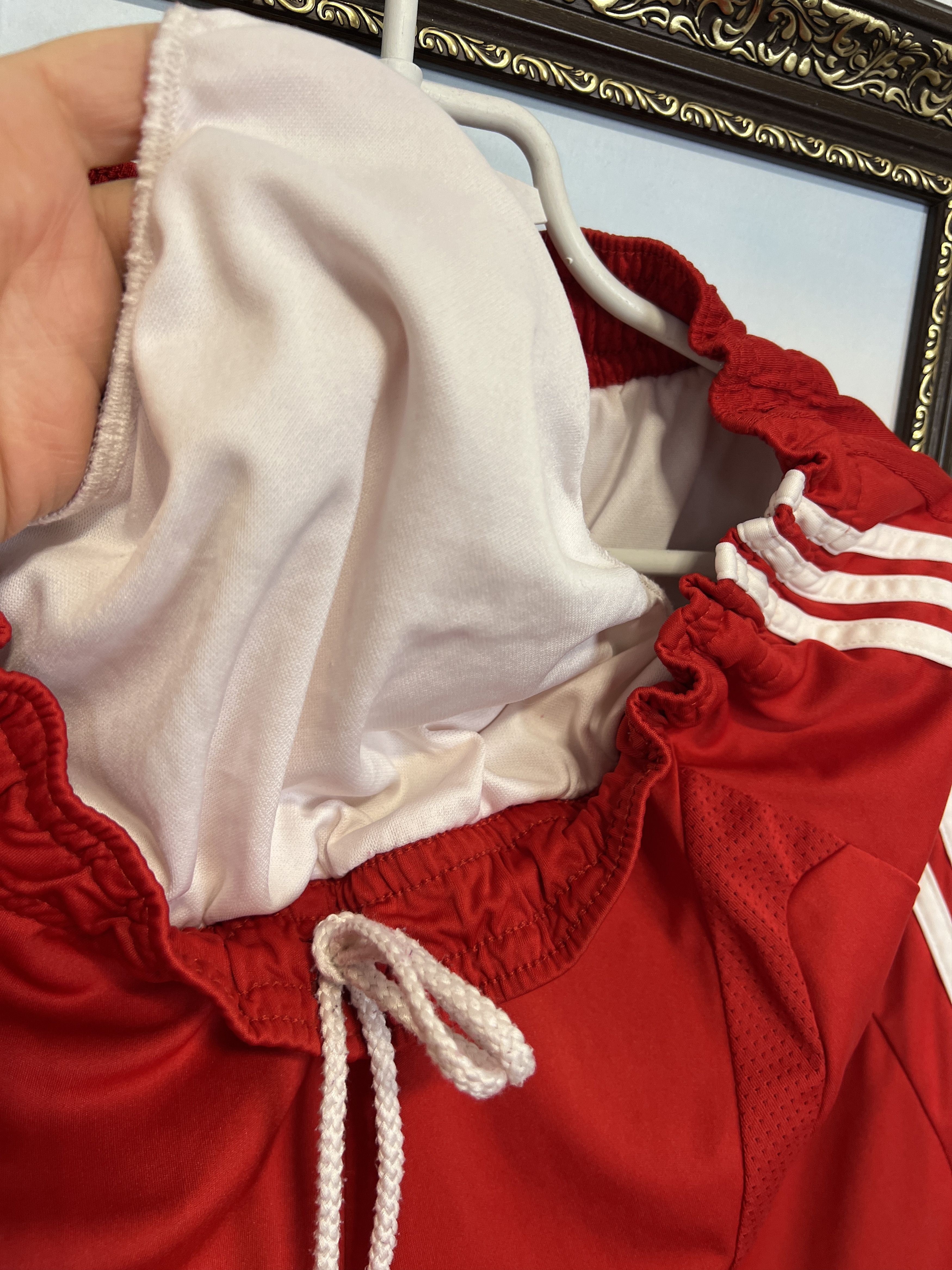 Adidas Vintage Adidas Hamburg Football Shorts Rare Soccer Athletic Size US 34 / EU 50 - 7 Thumbnail