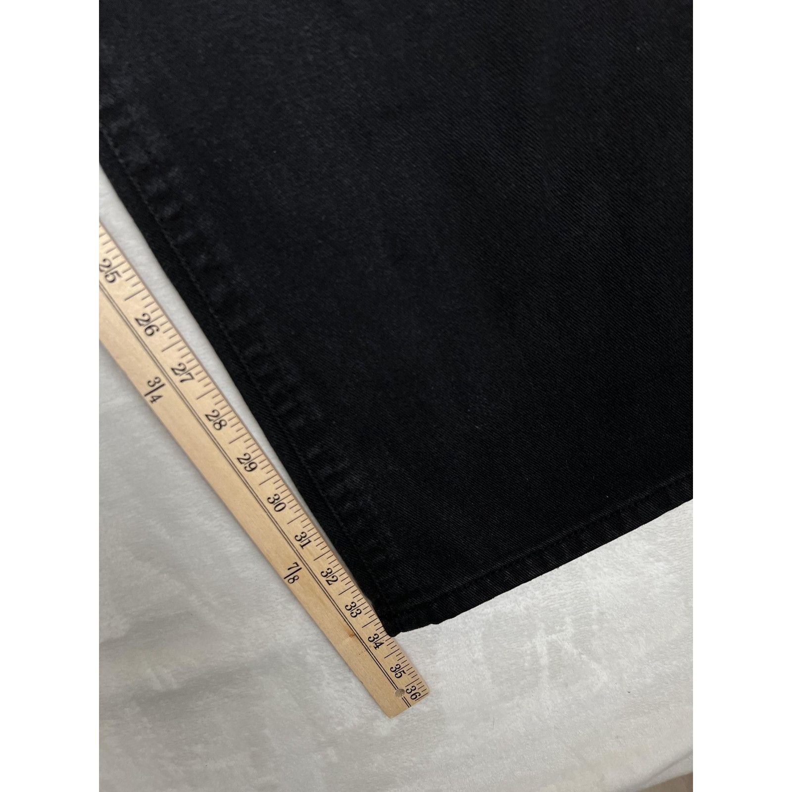 Enyce VTG Enyce Jeans Mens 48x34 Black Straight Leg Denim Sean Com Size 42" / US 20 - 2 Thumbnail