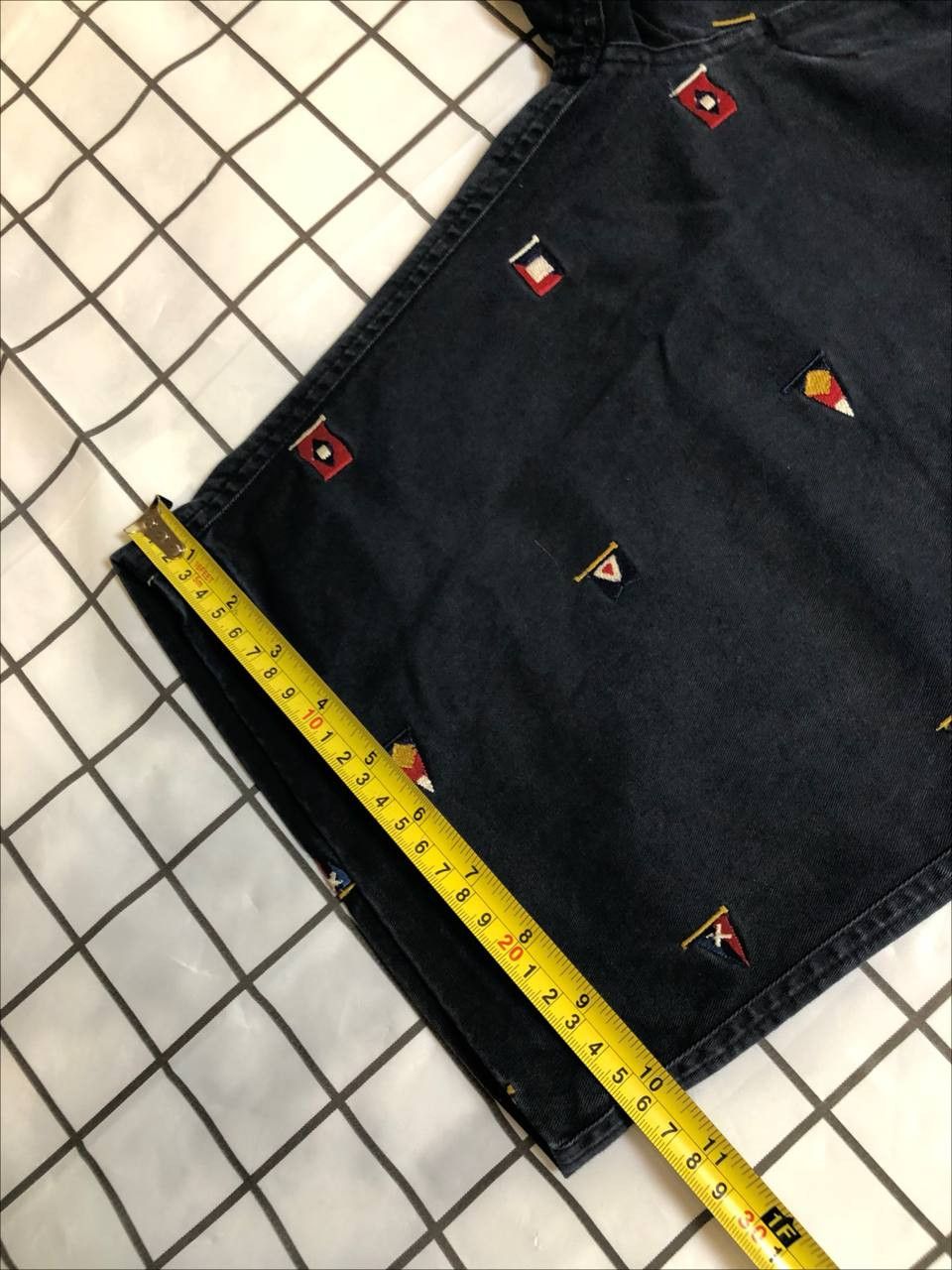 Barbour Barbour Stitched Flags Nautical Shorts Blue Navy Men Size US 32 / EU 48 - 3 Thumbnail