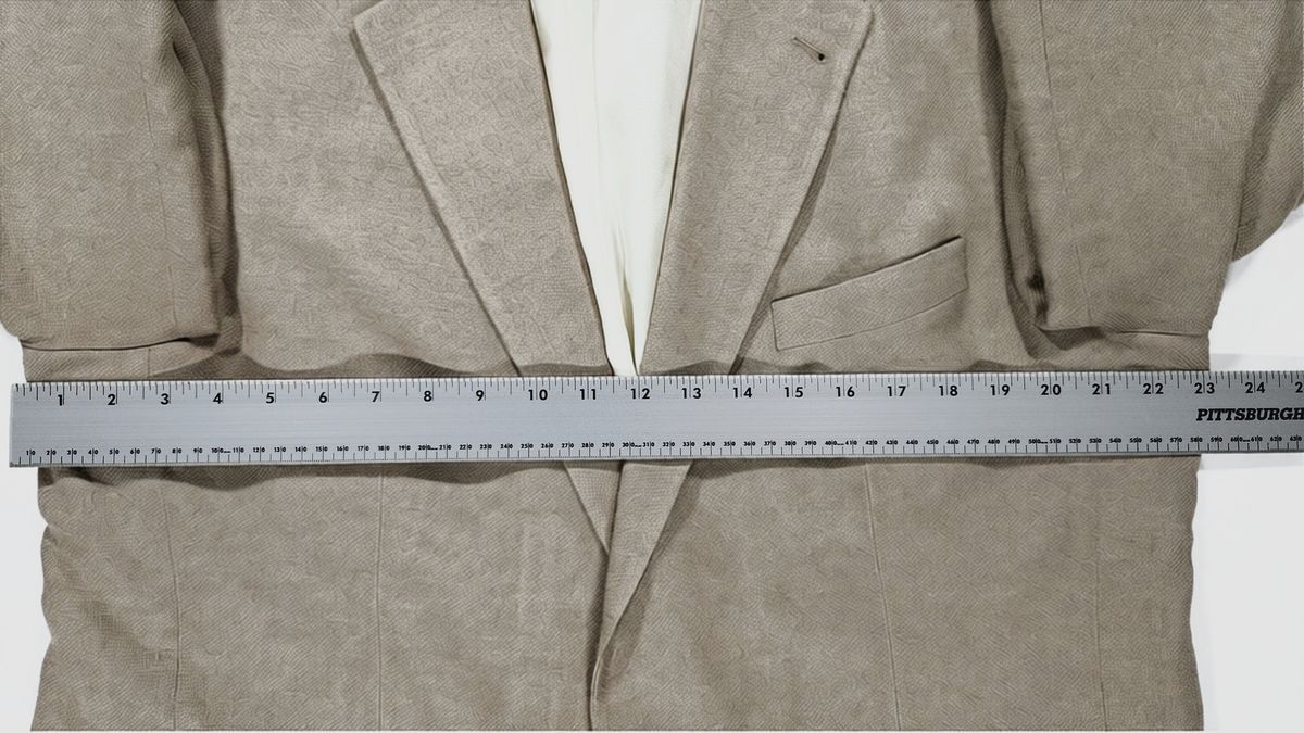 Oscar De La Renta Oscar de la Renta Silk Wool Blend Blazer Sport Coat 46L Size 46L - 5 Thumbnail