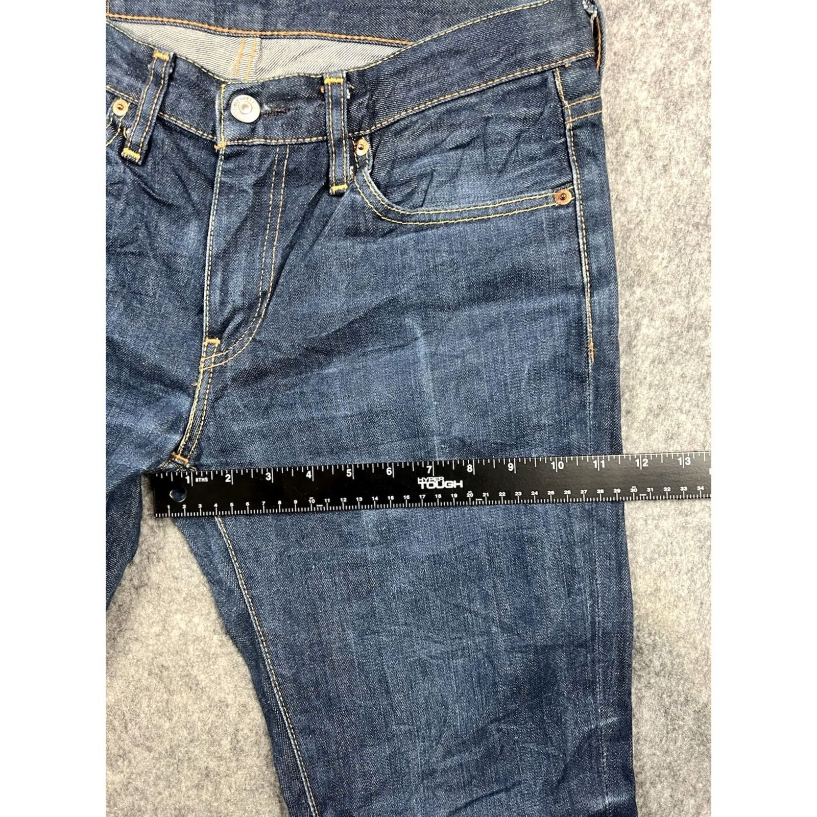 Levi's VINTAGE Levi's 511 Jeans Men Regular Straight Denim 32x32 Blue 90s City Retro Size US 32 / EU 48 - 5 Thumbnail