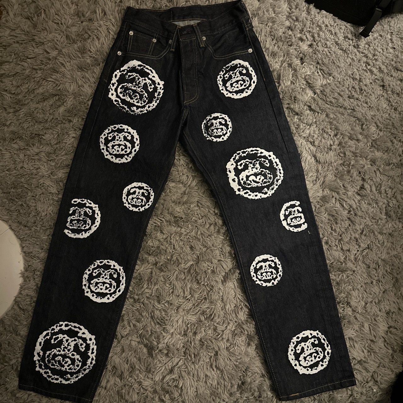 Stussy Denim Tear x Stussy 501 Jeans | Grailed