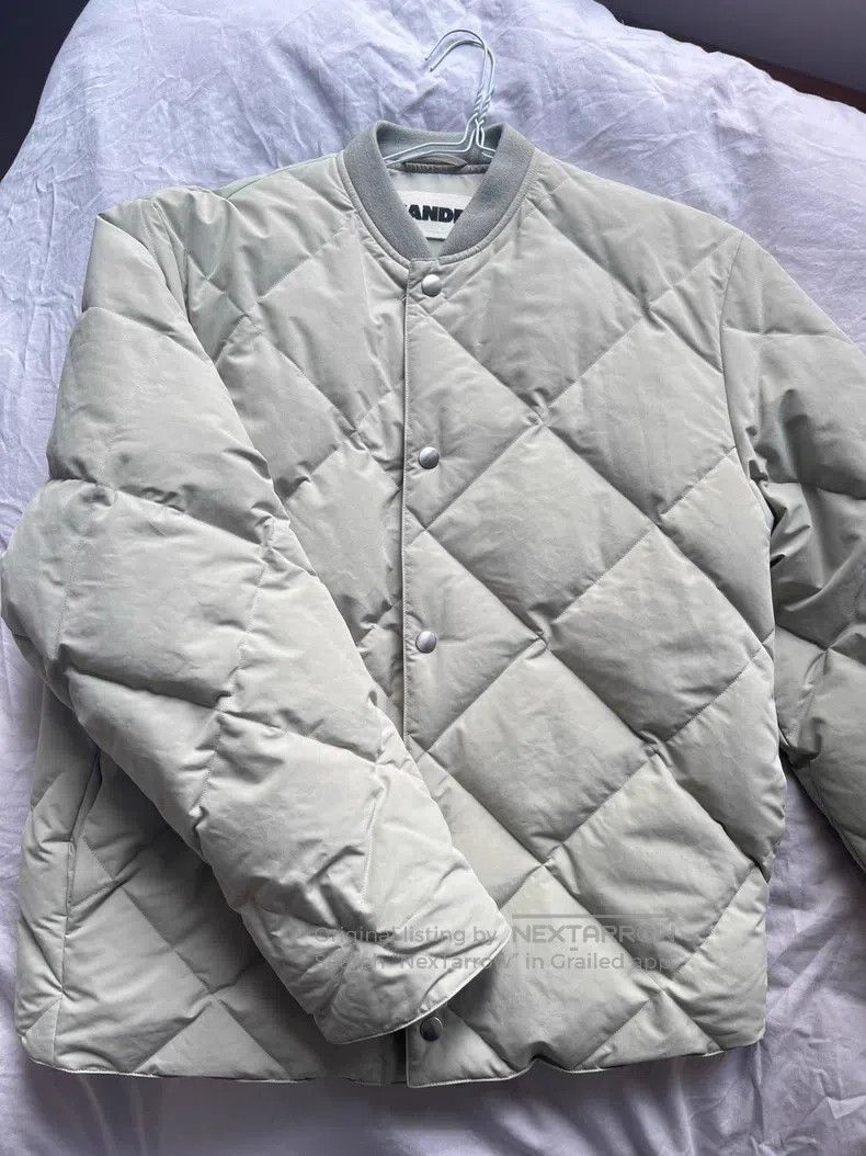 Jil Sander Jil Sander size 44 Light green down jacket Size S / US 4 / IT 40 - 2 Thumbnail