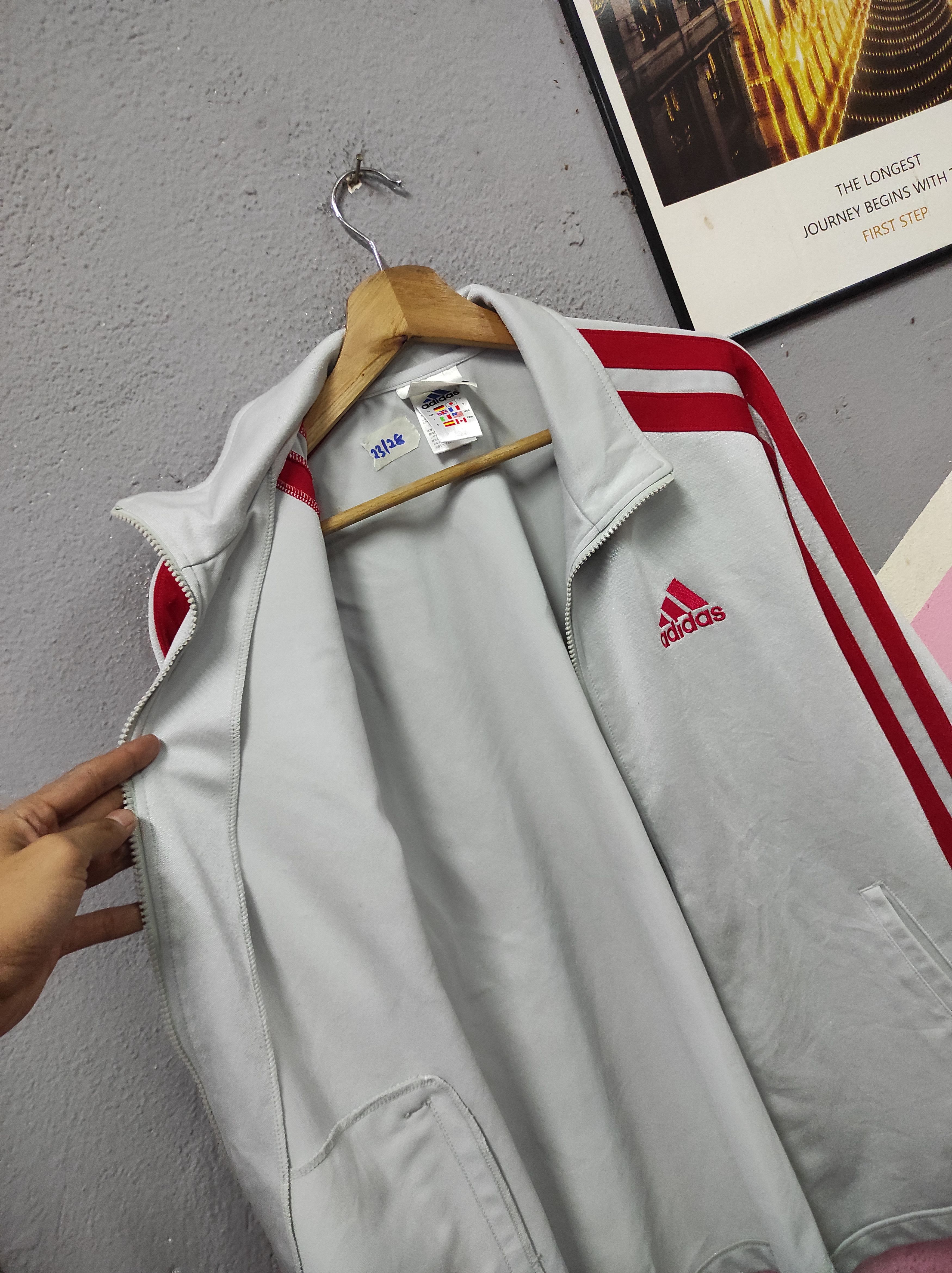 Adidas VINTAGE ADIDAS JACKET SWEATER Size US L / EU 52-54 / 3 - 3 Thumbnail
