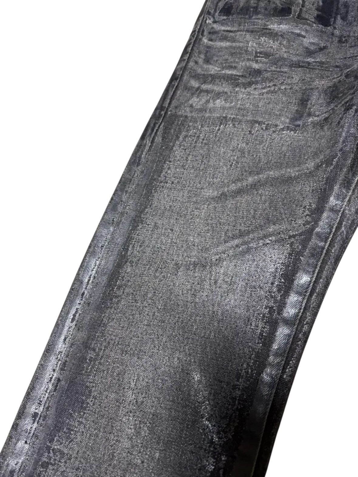 Dior *rare* Dior Homme Hedi Slimane Wax Coated Jean Size US 27 - 5 Thumbnail