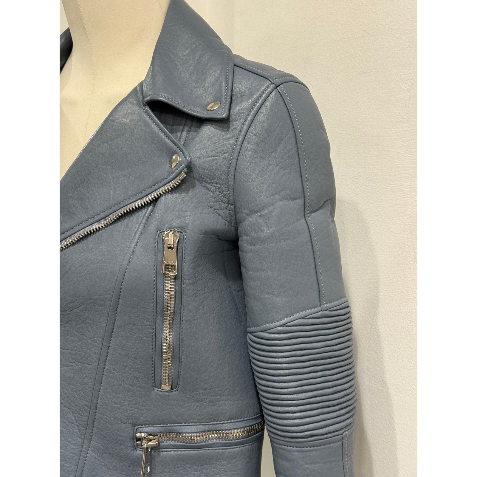 Gucci A/W2014 Gucci biker leather jacket Size ONE SIZE - 8 Thumbnail