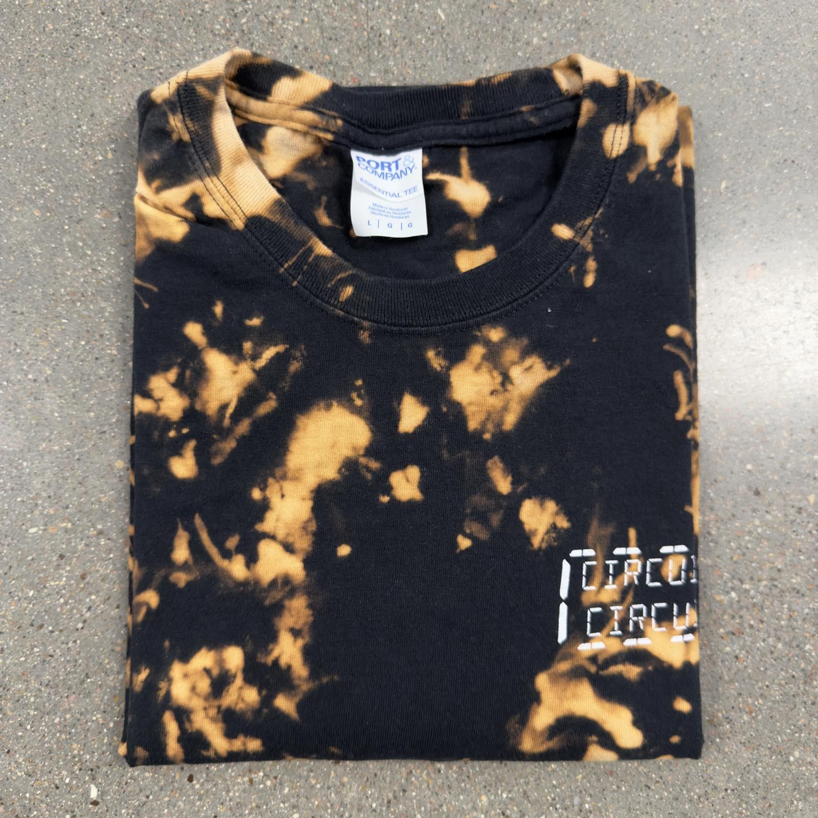 Designer Rare Circuit Curcuit Tie-Dye Band T-Shirt Trippy Adult L Size US L / EU 52-54 / 3 - 11 Thumbnail