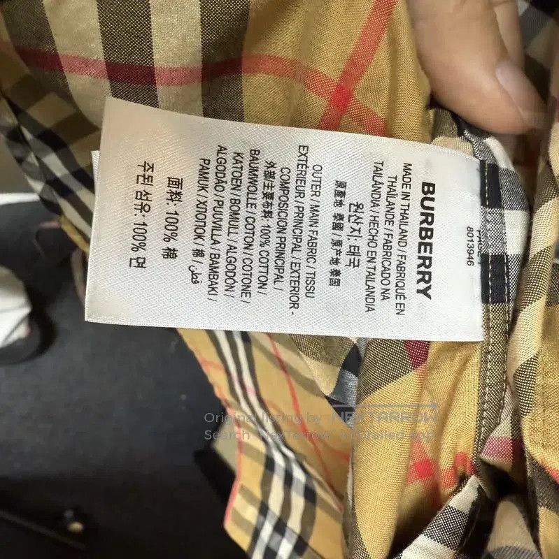 Burberry Burberry Khaki Cotton Dress for Women. Size S / US 4 / IT 40 - 4 Thumbnail
