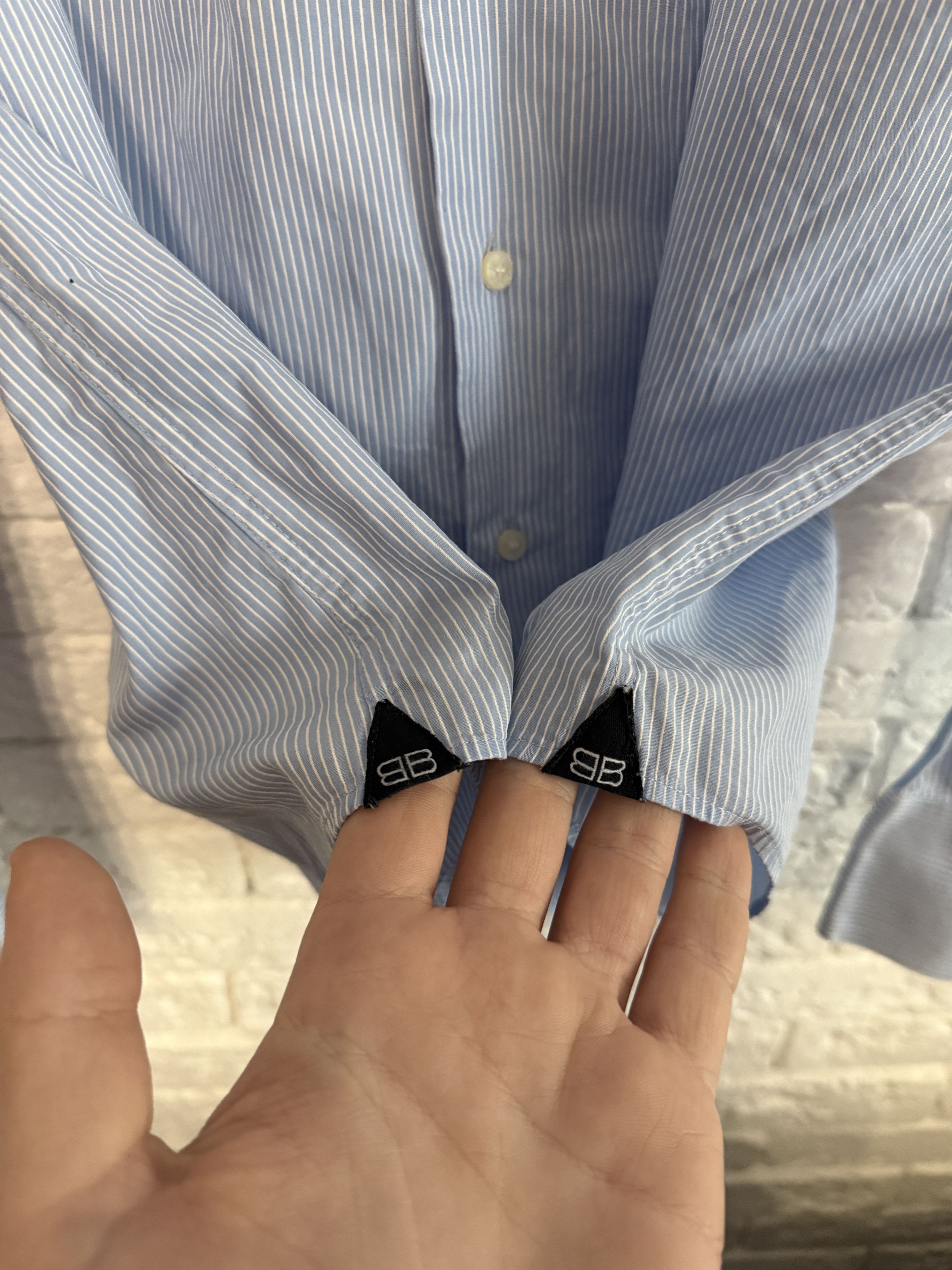 Balenciaga Balenciaga Man Shirt Sz M - L Size US M / EU 48-50 / 2 - 7 Thumbnail