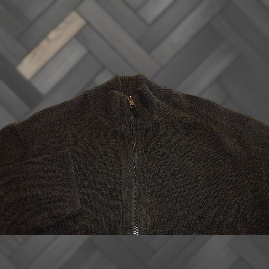 Calvin Klein CALVIN KLEIN Bomber Jacket Men XL Gray Cotton Regular Size US XL / EU 56 / 4 - 1 Thumbnail