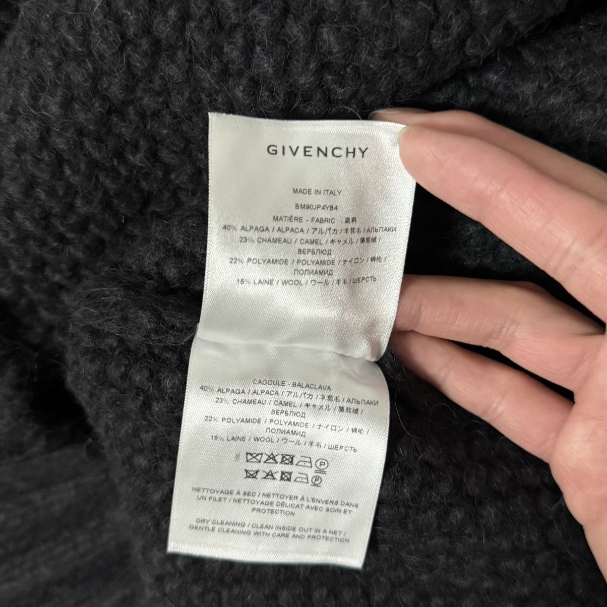 Givenchy Givenchy balaclava sweater by Matthew Williams Size US M / EU 48-50 / 2 - 8 Thumbnail