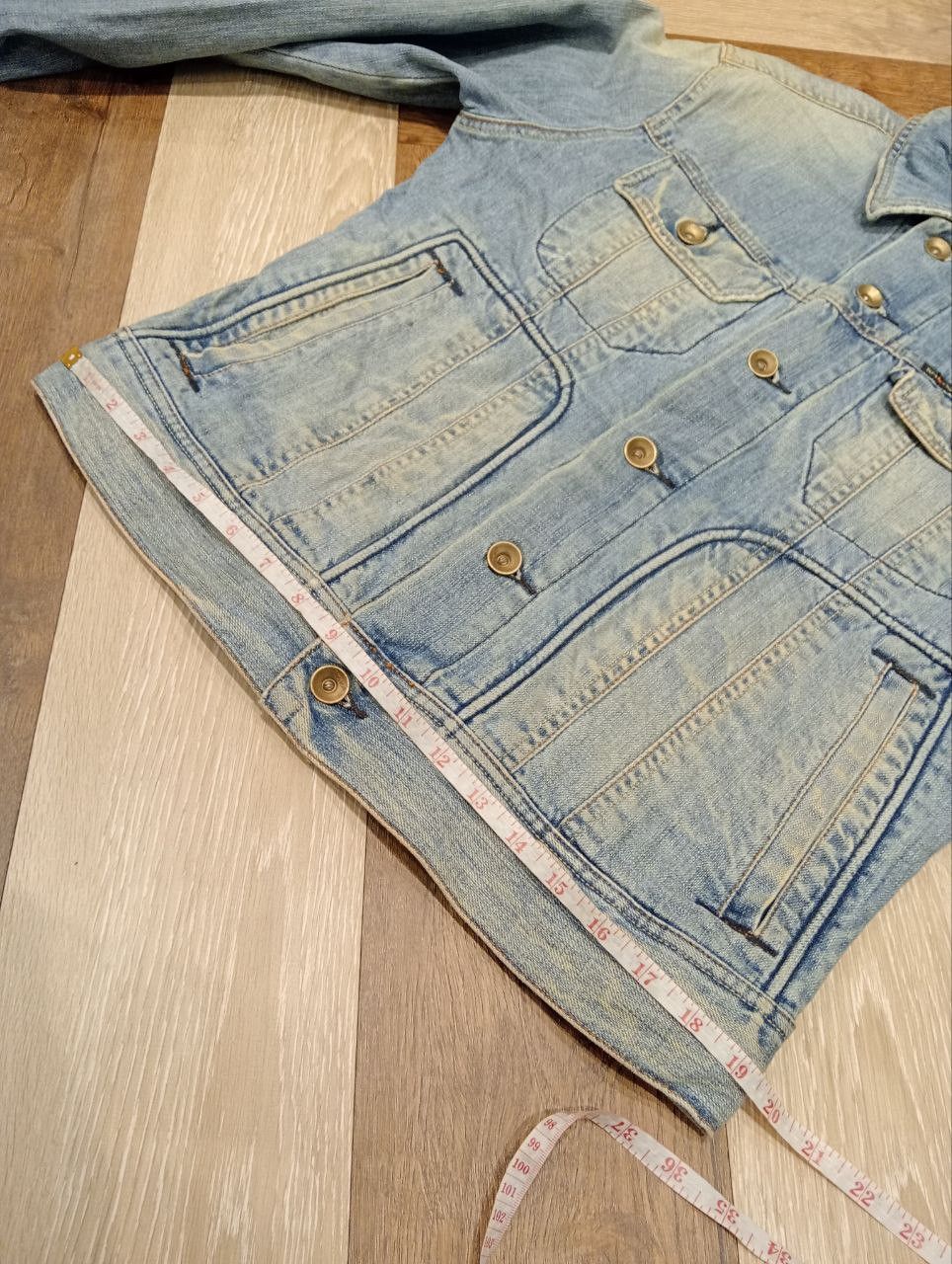 Energie ENERGIE LIGHT BLUE DENIM JACKET - MEDIUM Size US M / EU 48-50 / 2 - 16 Thumbnail