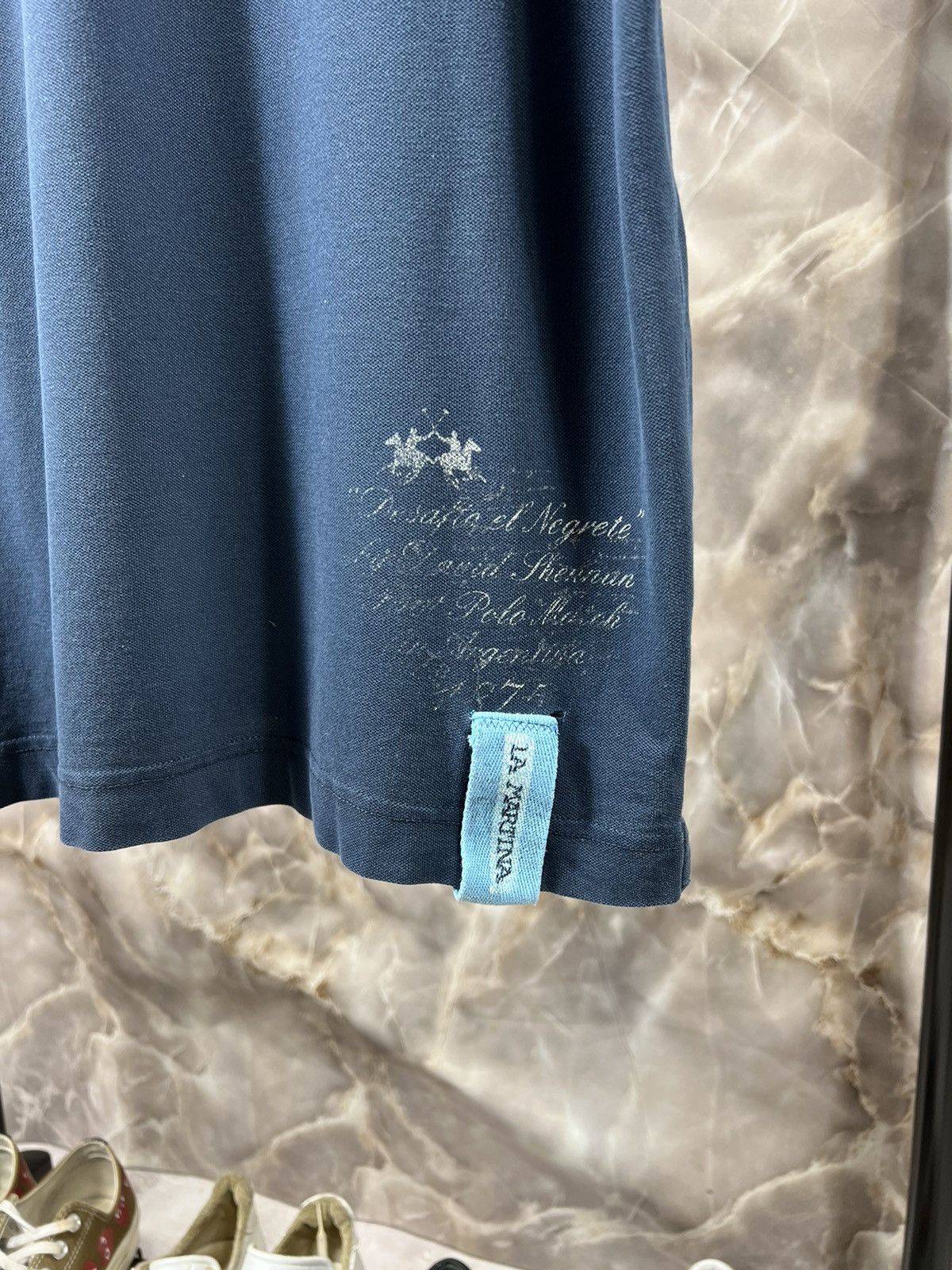 Vintage Vintage La Martina 3 Y2k Polo Tee Size US XL / EU 56 / 4 - 7 Thumbnail