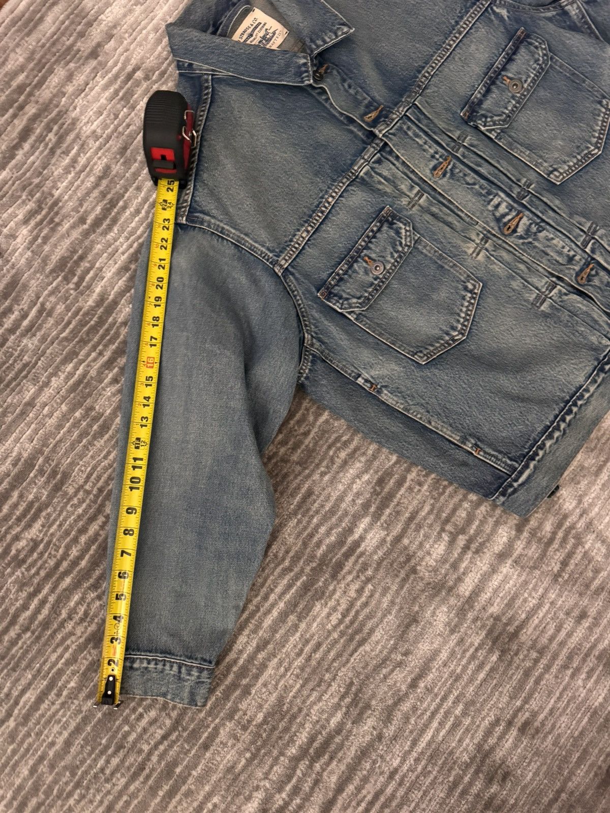 Levi's Made & Crafted Rare Levis Denim Jacket Size US XL / EU 56 / 4 - 4 Thumbnail