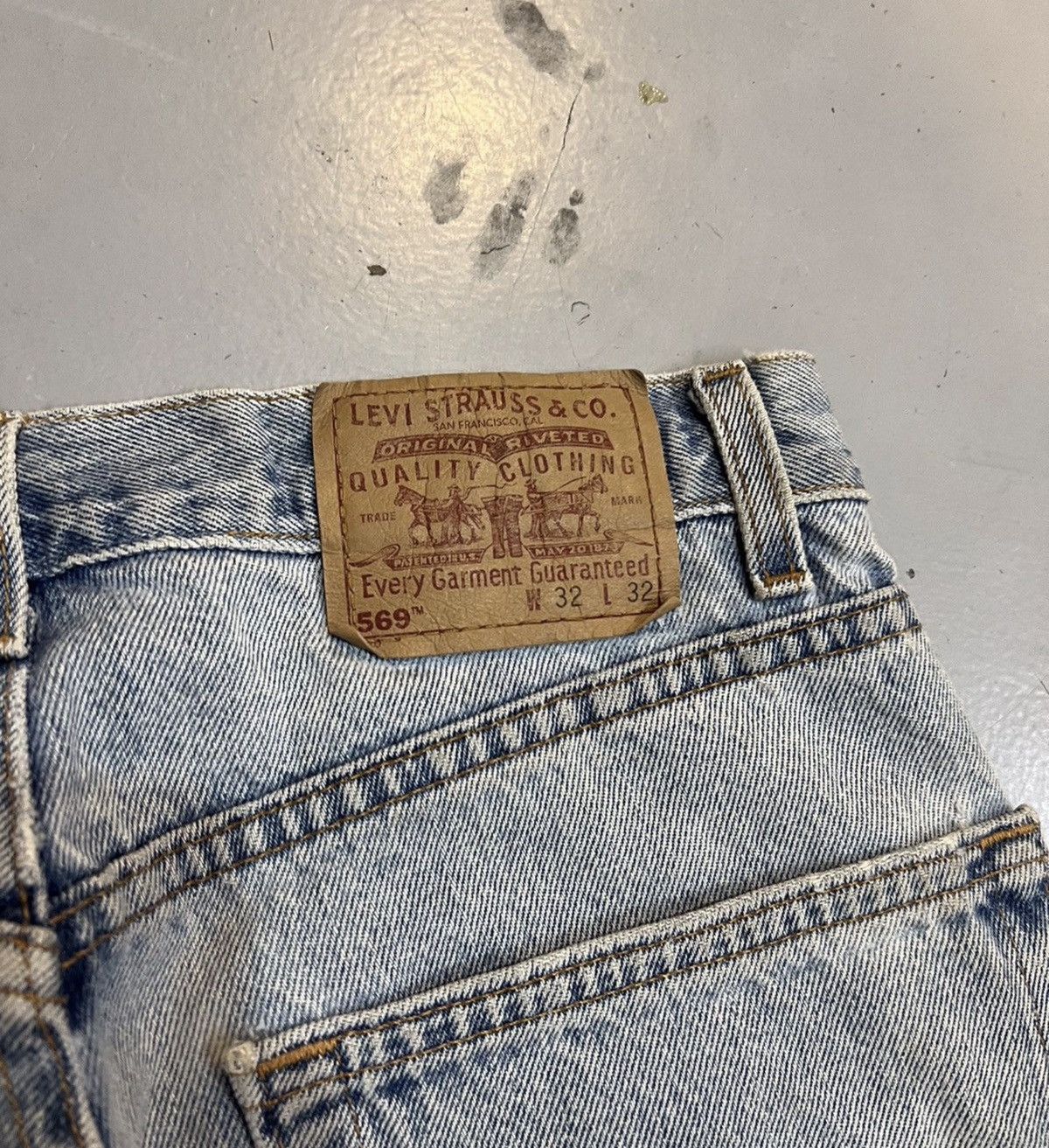 Levi's Vintage Levi’s shashiko jeans denim Size US 32 / EU 48 - 6 Thumbnail