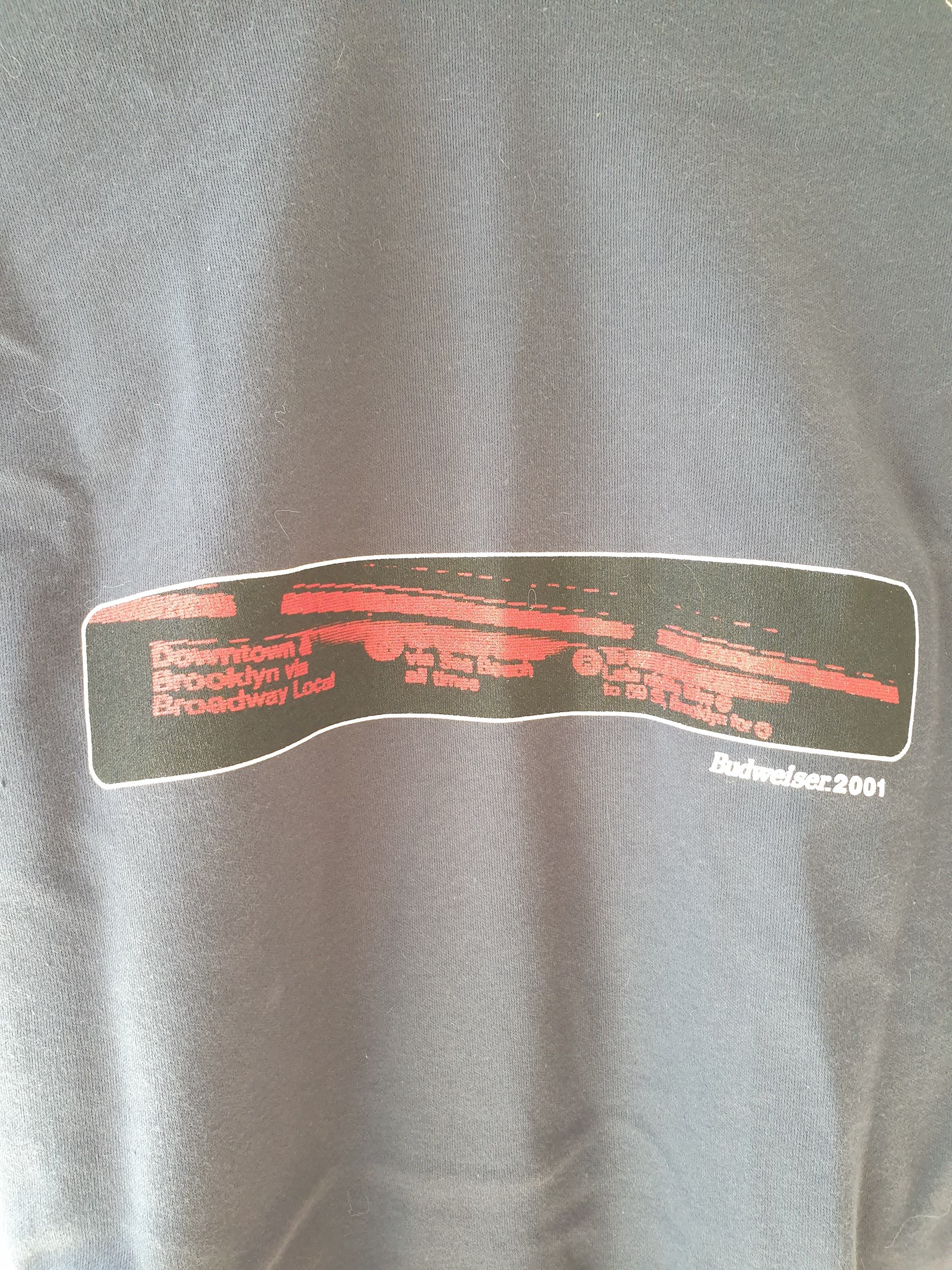 Budweiser Vintage Budweiser 2001. Two sided Size US L / EU 52-54 / 3 - 3 Thumbnail