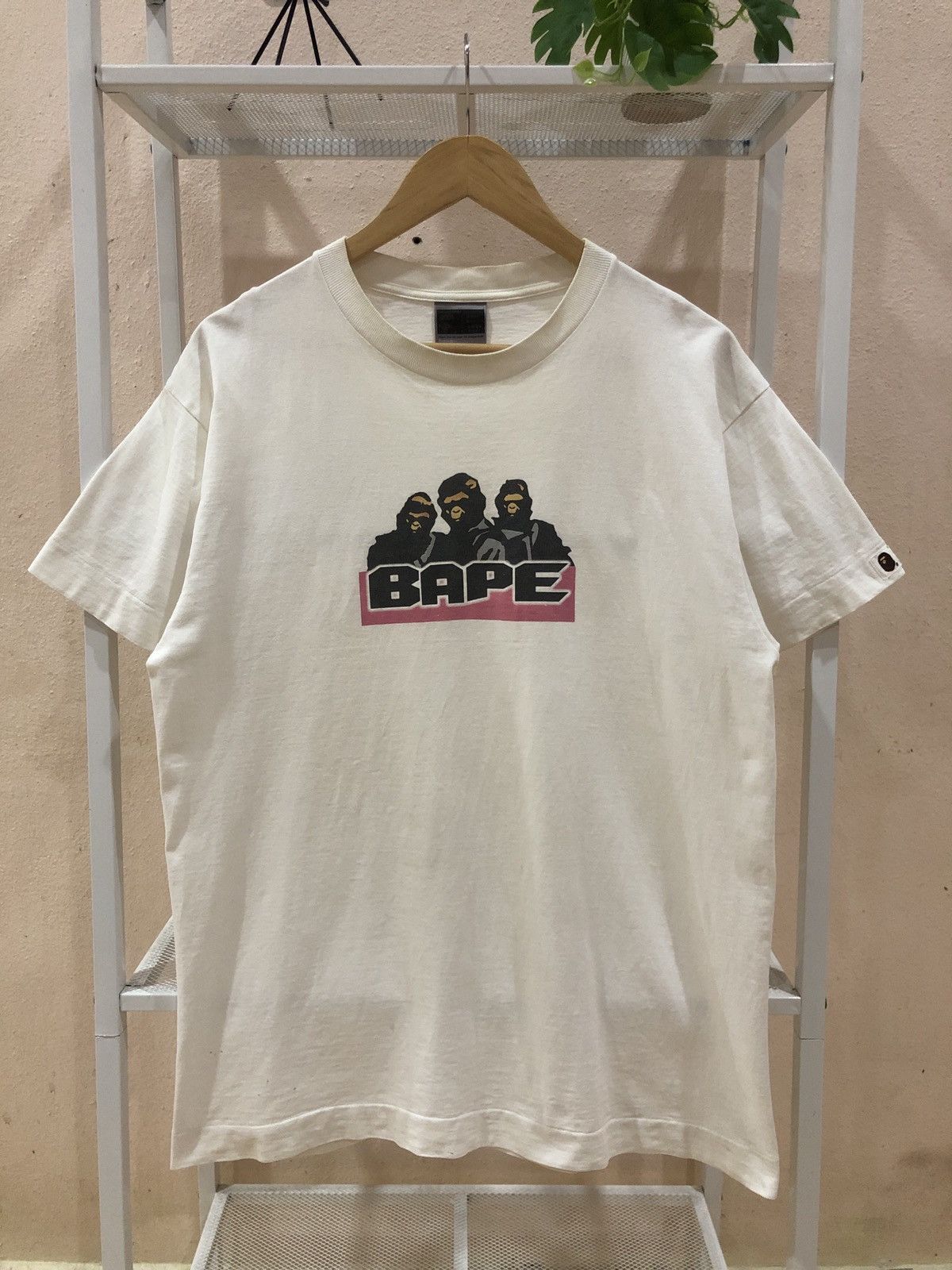 Bape RARE OG 2005 A Bathing Ape Run DMC Hip Hop Tee Size US L / EU 52-54 / 3 - 1 Thumbnail