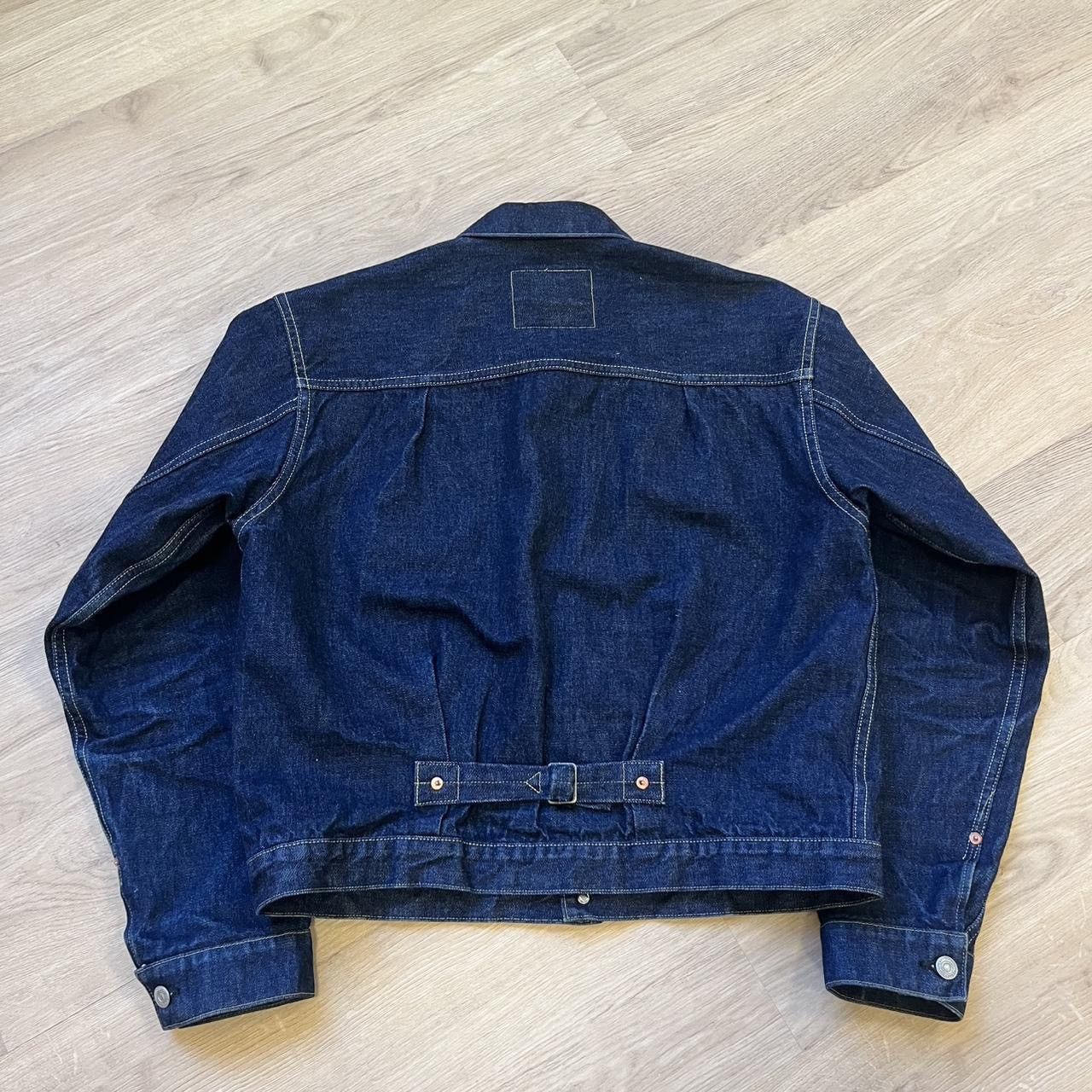 Japanese Brand Vintage selvedge denim jacket buckle back Size US M / EU 48-50 / 2 - 3 Thumbnail