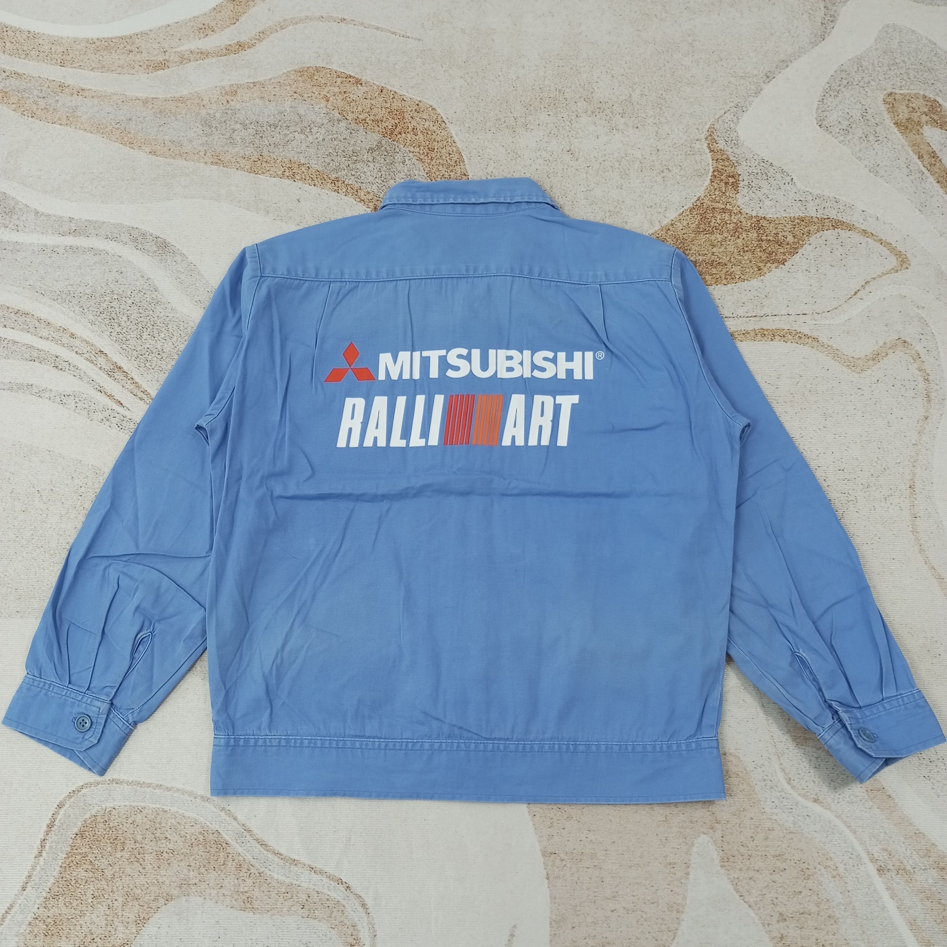 Vintage Mitsubishi Motorsports Custom Art Jacket c222n18 Size US S / EU 44-46 / 1 - 1 Thumbnail