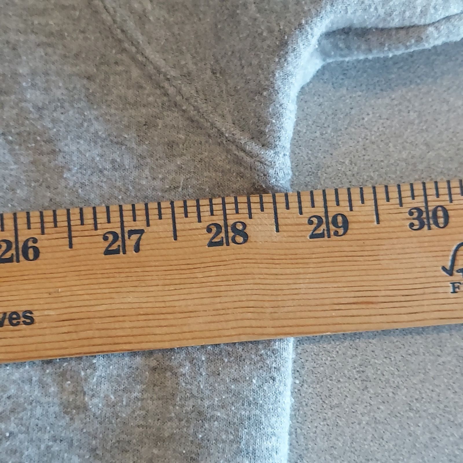 Fruit Of The Loom Hoodie Sweatshirt Men's 3XL Gray Long Sleeve FOTL Full Zip Size US XXL / EU 58 / 5 - 2 Thumbnail