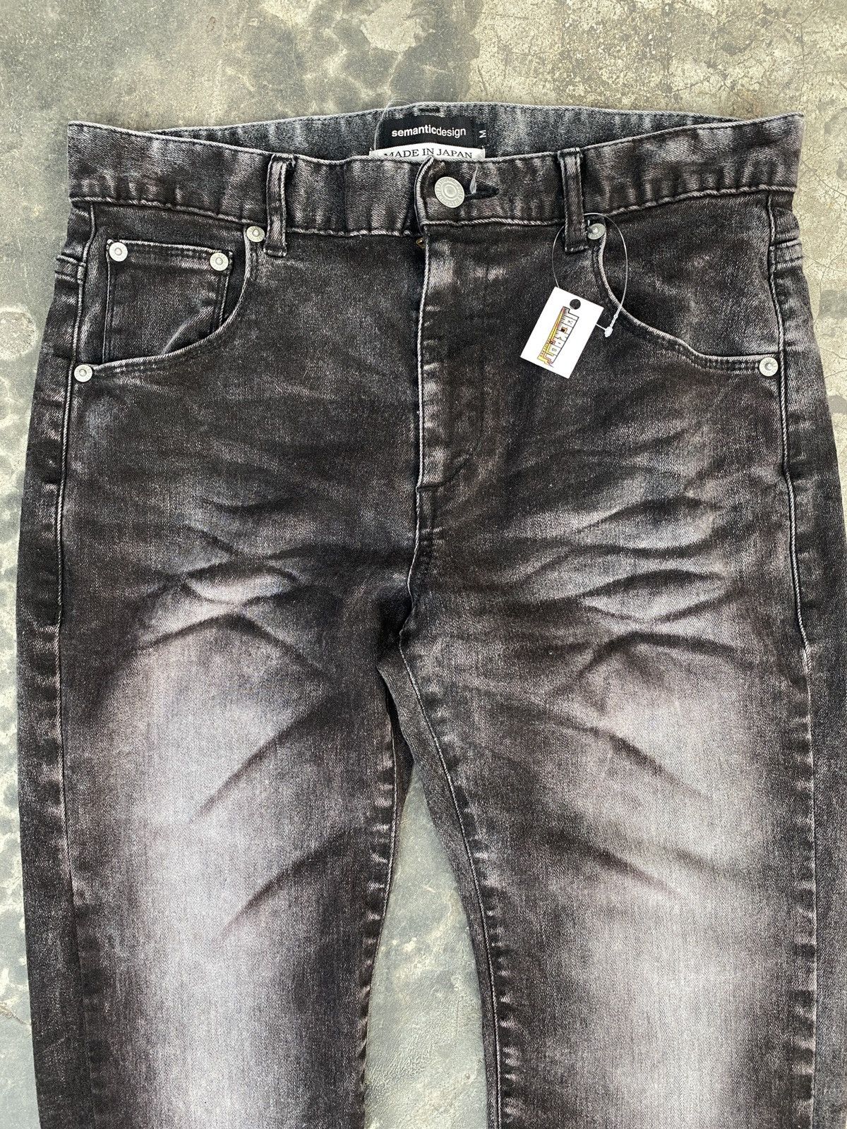 semanticdesign Semantic Design Washing Stretch Long Pants Size 32" / US 10 / IT 46 - 3 Thumbnail