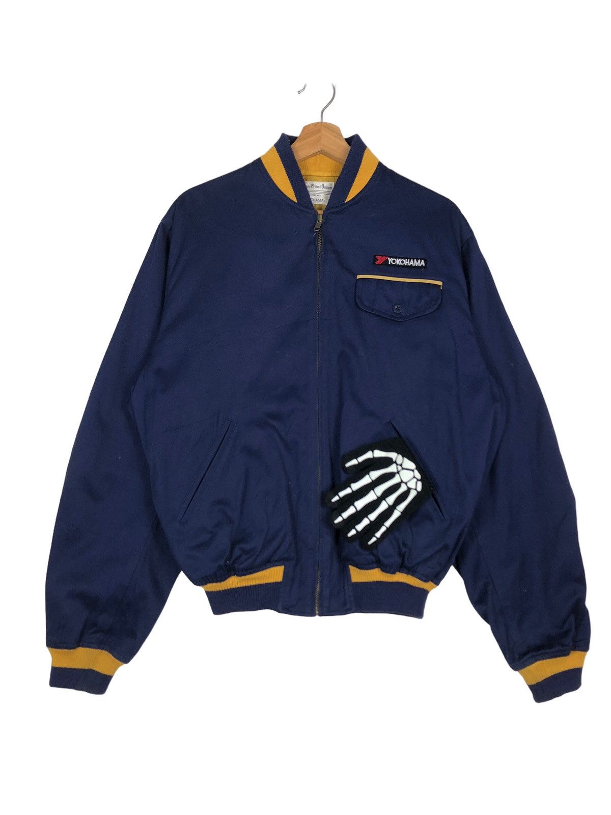 Toyo Enterprises 🔥90’s Vintage Bomber Jacket Yokohama Toyo Enterprises Size US L / EU 52-54 / 3 - 1 Thumbnail