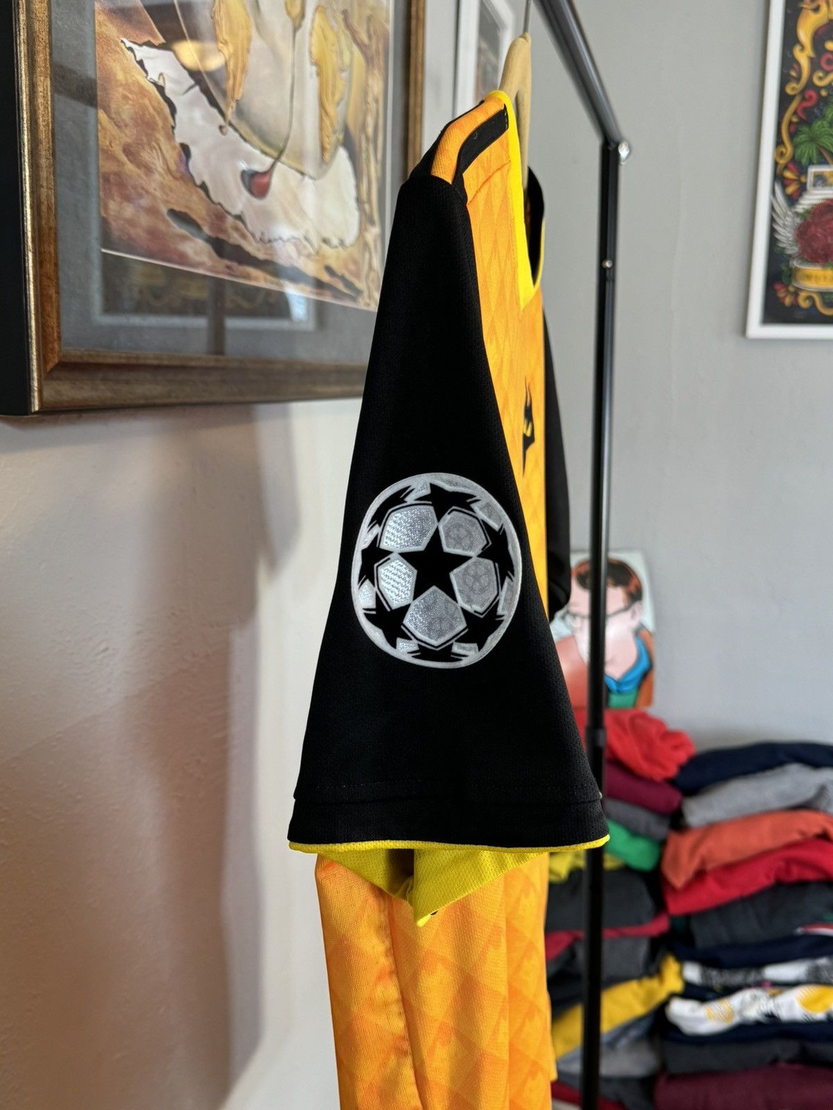 Adidas Adidas Wolverhampton 2020-2021 home Jersey Size US XL / EU 56 / 4 - 3 Thumbnail