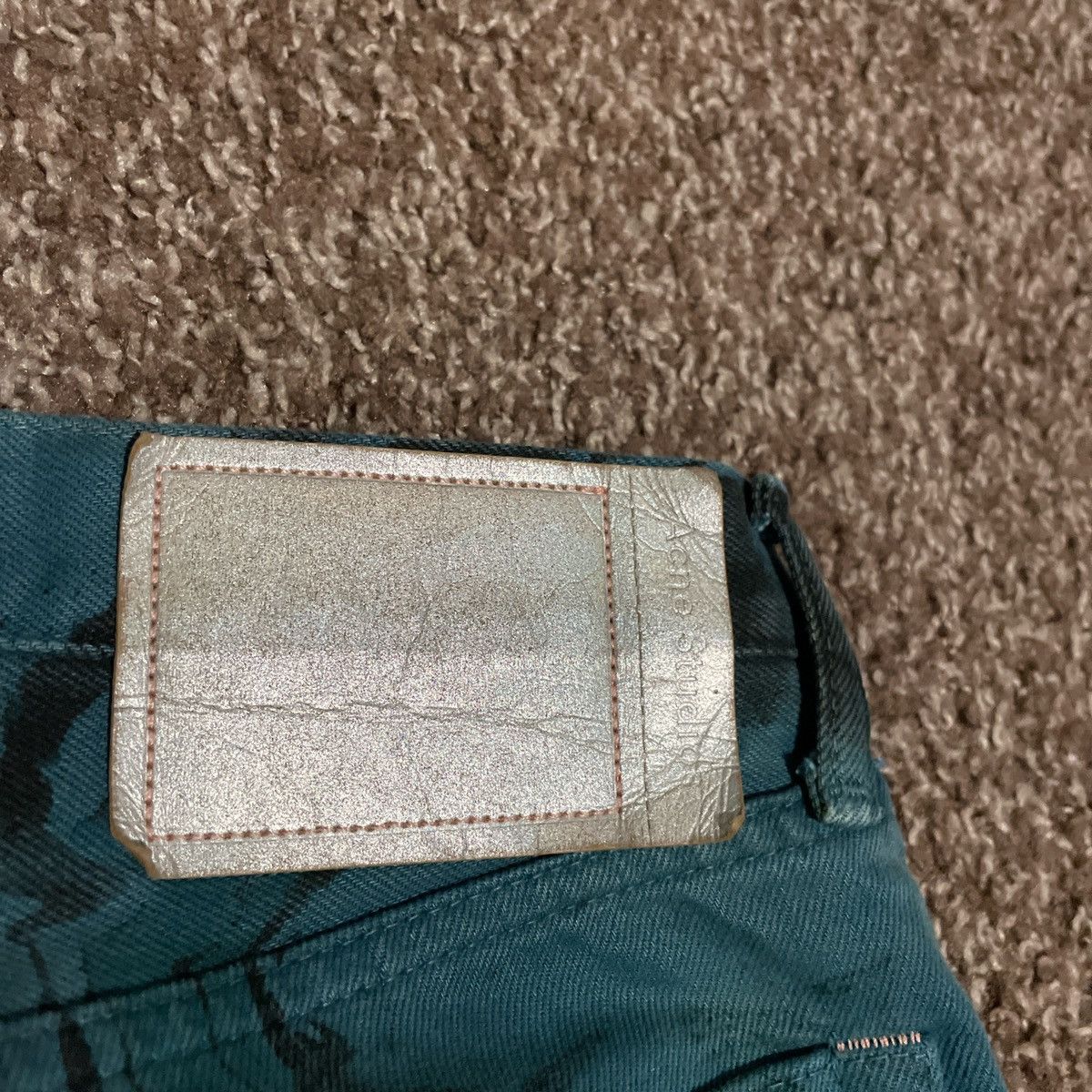 Acne Studios Acne Studios 1996 Swirl Jeans Size US 30 / EU 46 - 3 Thumbnail