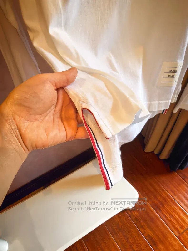Thom Browne Thom Browne White long-sleeve Size XS / US 0-2 / IT 36-38 - 4 Thumbnail