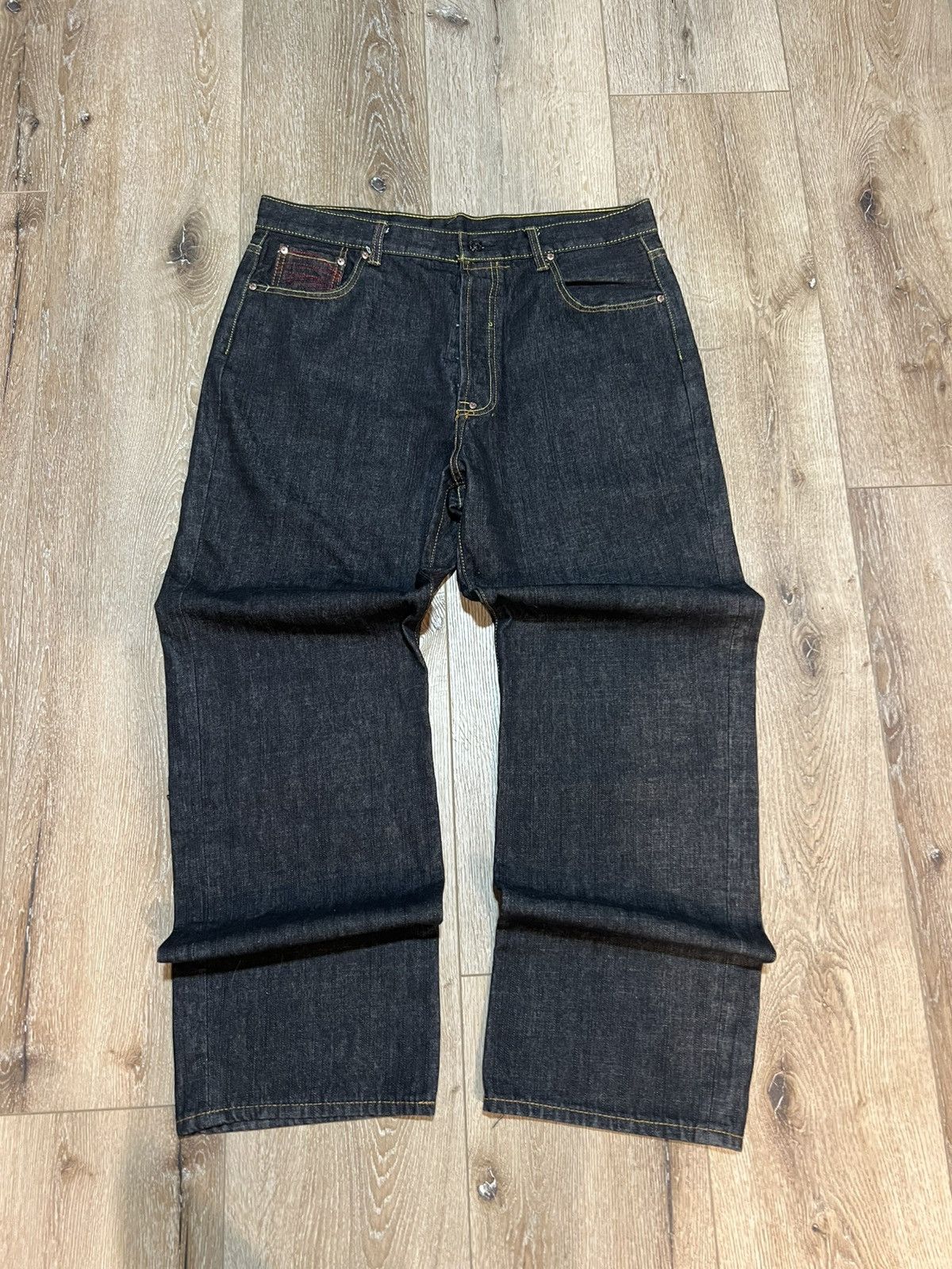 RMC Jeans Y2K EMBROIDERED BAGGY JEANS Size US 38 / EU 54 - 4 Thumbnail