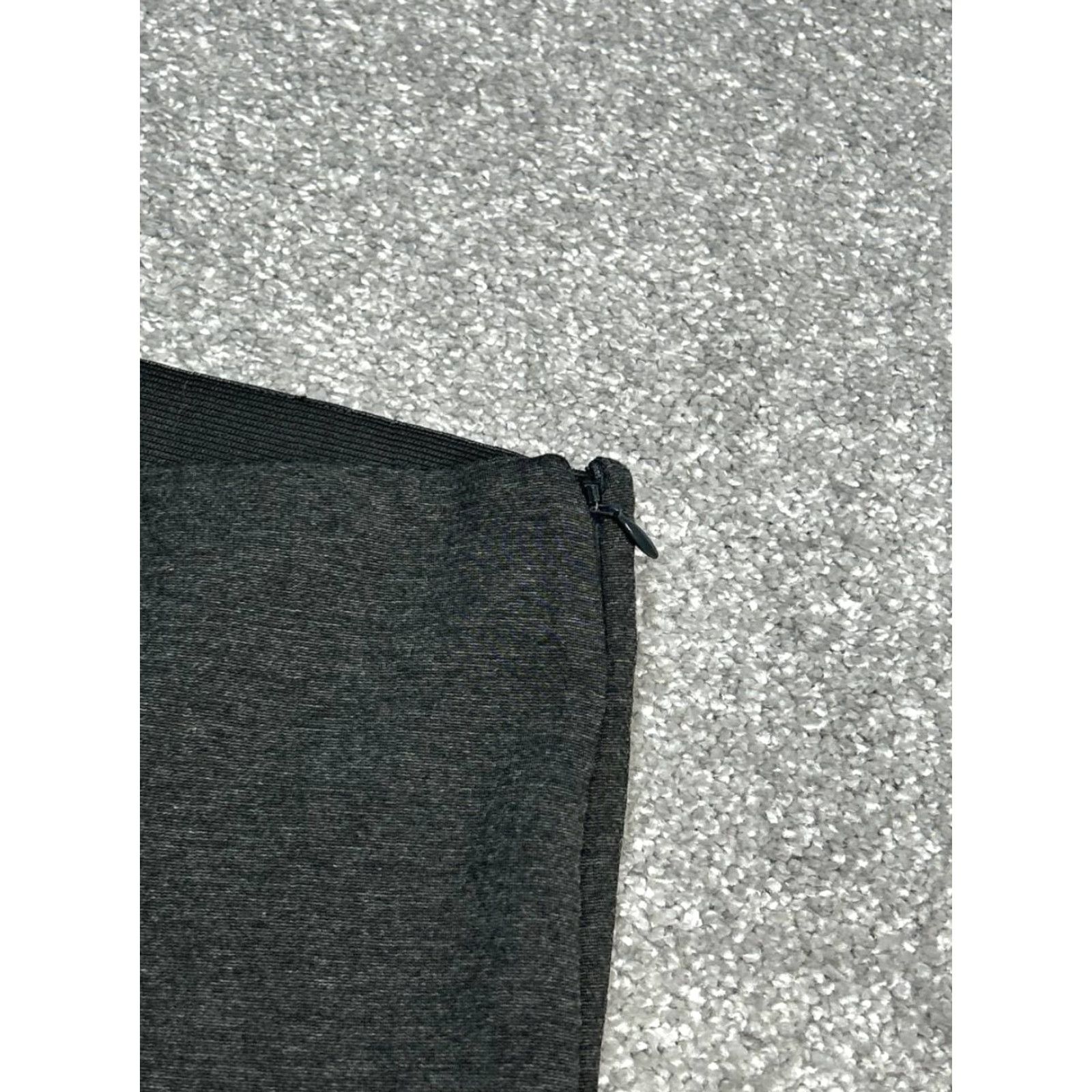 Ann Taylor Ann Taylor Legging Womens 12 Gray Stretch High Rise Seamed Ponte Side Zip New Size 34" / US 12 / IT 48 - 7 Thumbnail