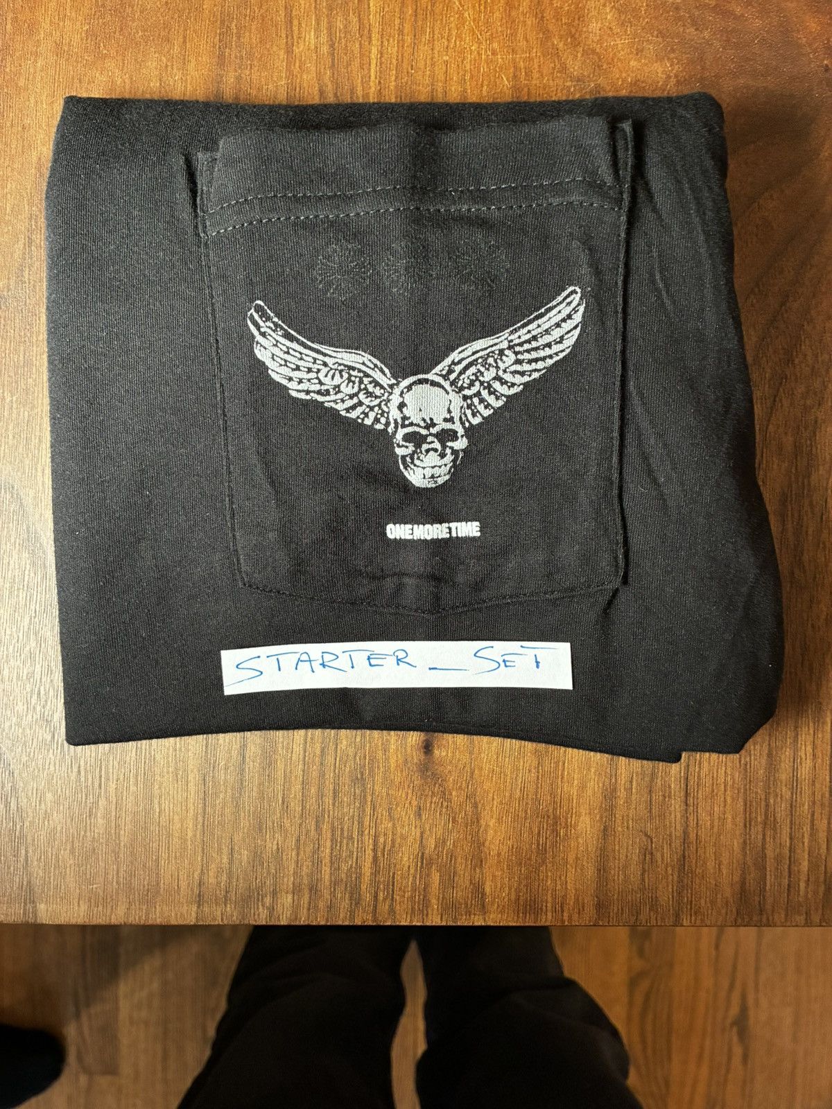 Chrome Hearts Chrome Hearts x Aerosmith x Yungblud Black Pocket Tee Size US M / EU 48-50 / 2 - 8 Thumbnail