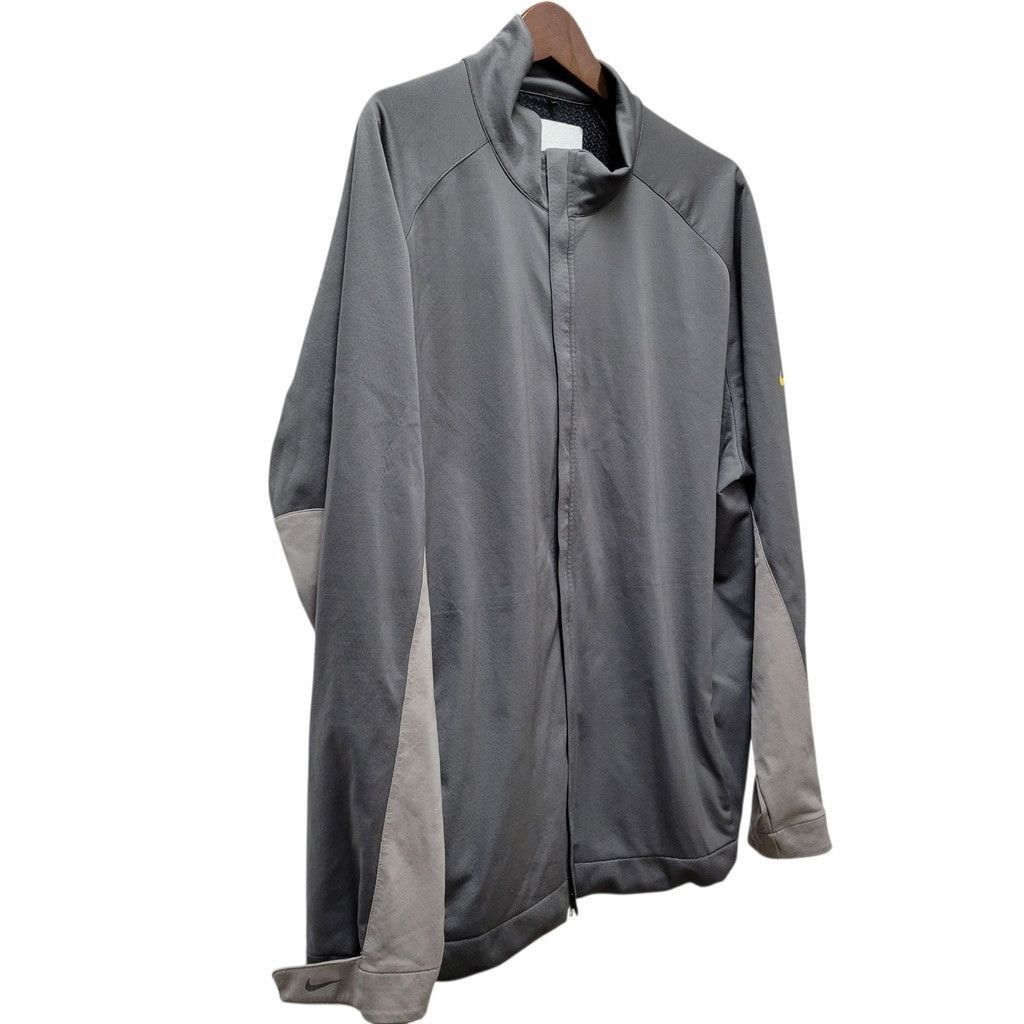 Nike Nike Golf Dri-FIT Full-Zip Long-Sleeves Jacket Gray Large Size US L / EU 52-54 / 3 - 3 Thumbnail