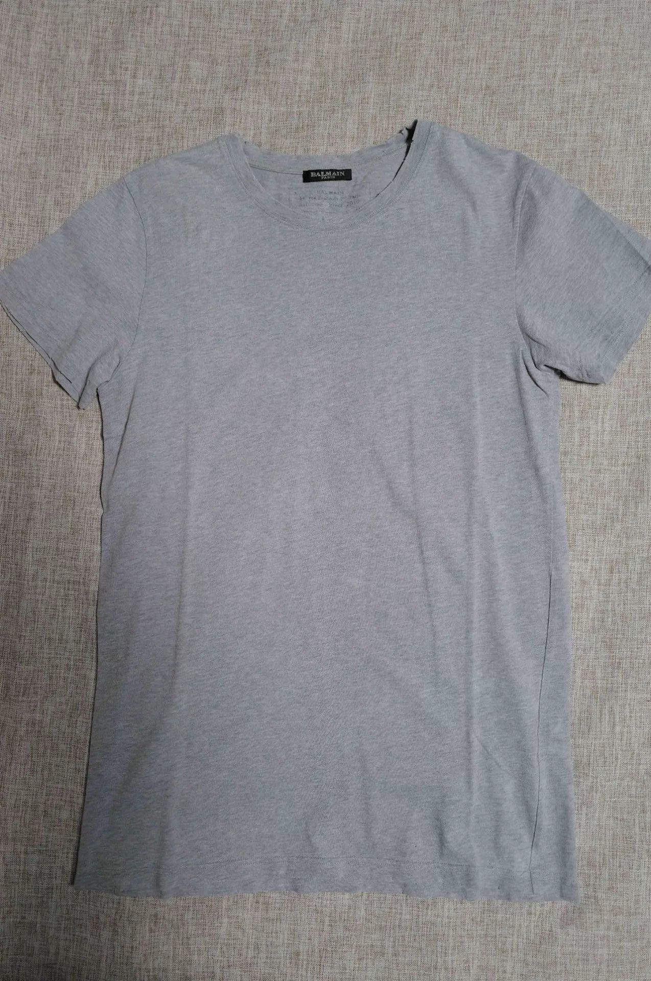 Balmain Balmain by CD 10AW/10SS Distressed Solid Archive 3 T-Shirts Size US M / EU 48-50 / 2 - 3 Thumbnail
