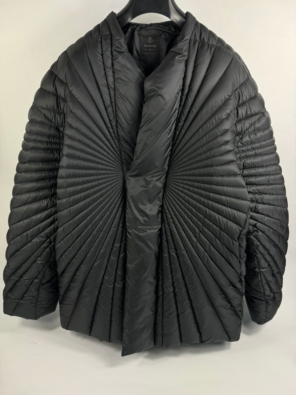 Pre-owned Moncler X Rick Owens Radiance Puffer Jacket In Black