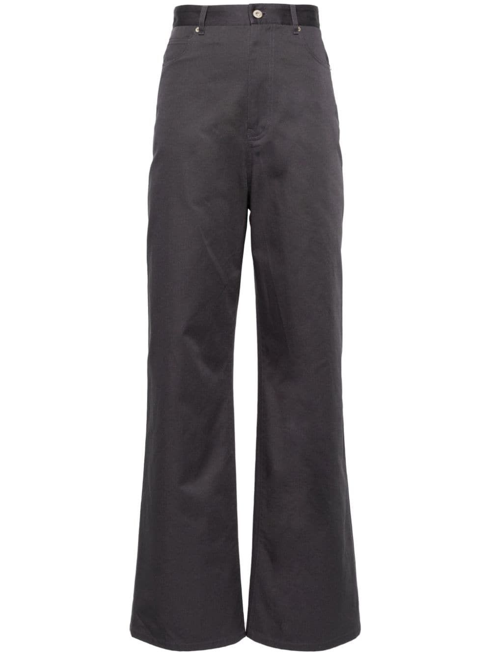 Loewe HIGH-WAISTED COTTON TROUSERS Size 27" / US 4 / IT 40 - 1 Thumbnail