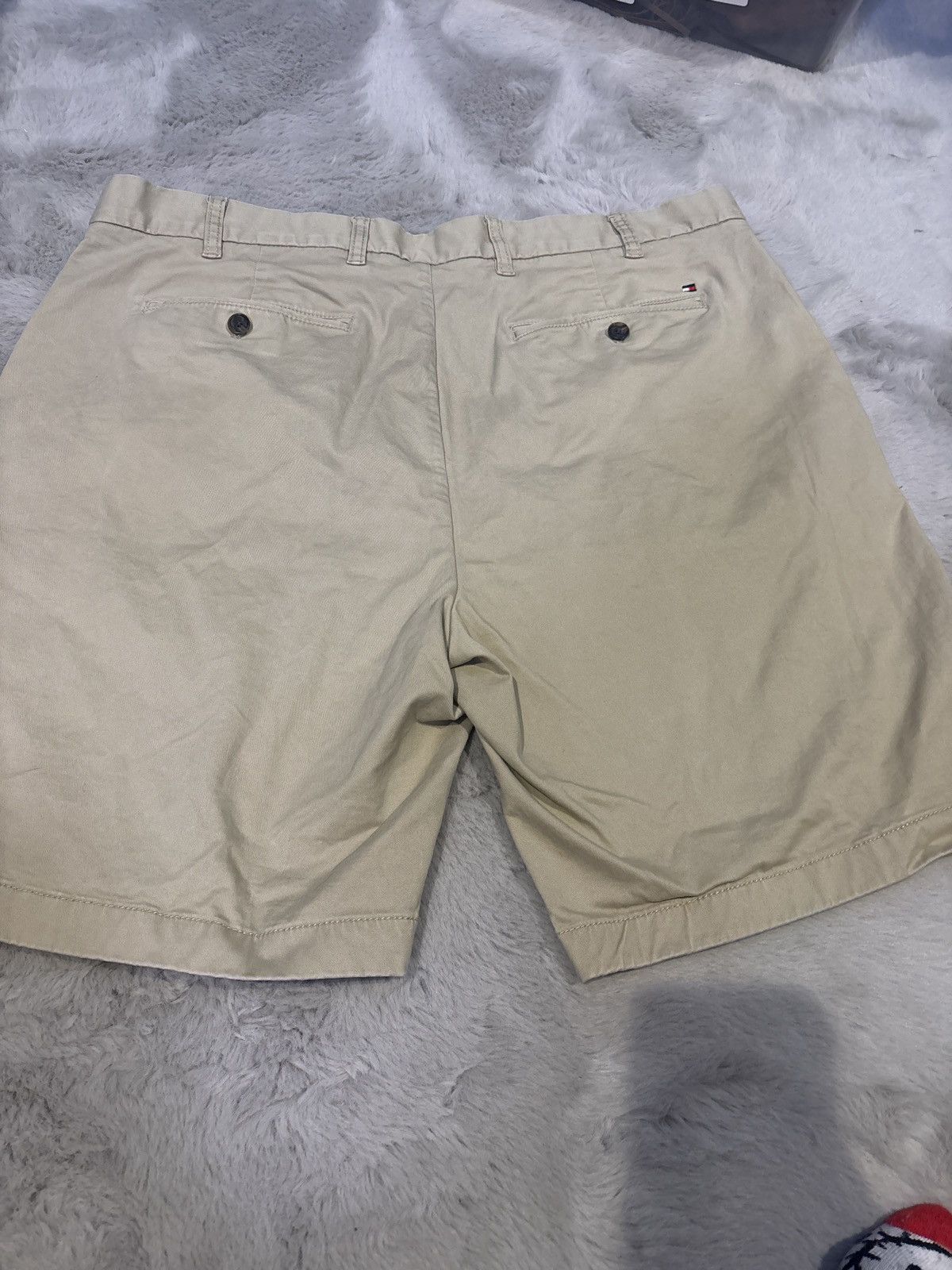 Tommy Hilfiger Tommy Hilfiger Men’s Khaki Chino Shorts Size 38 bin0031 Size US 38 / EU 54 - 3 Thumbnail