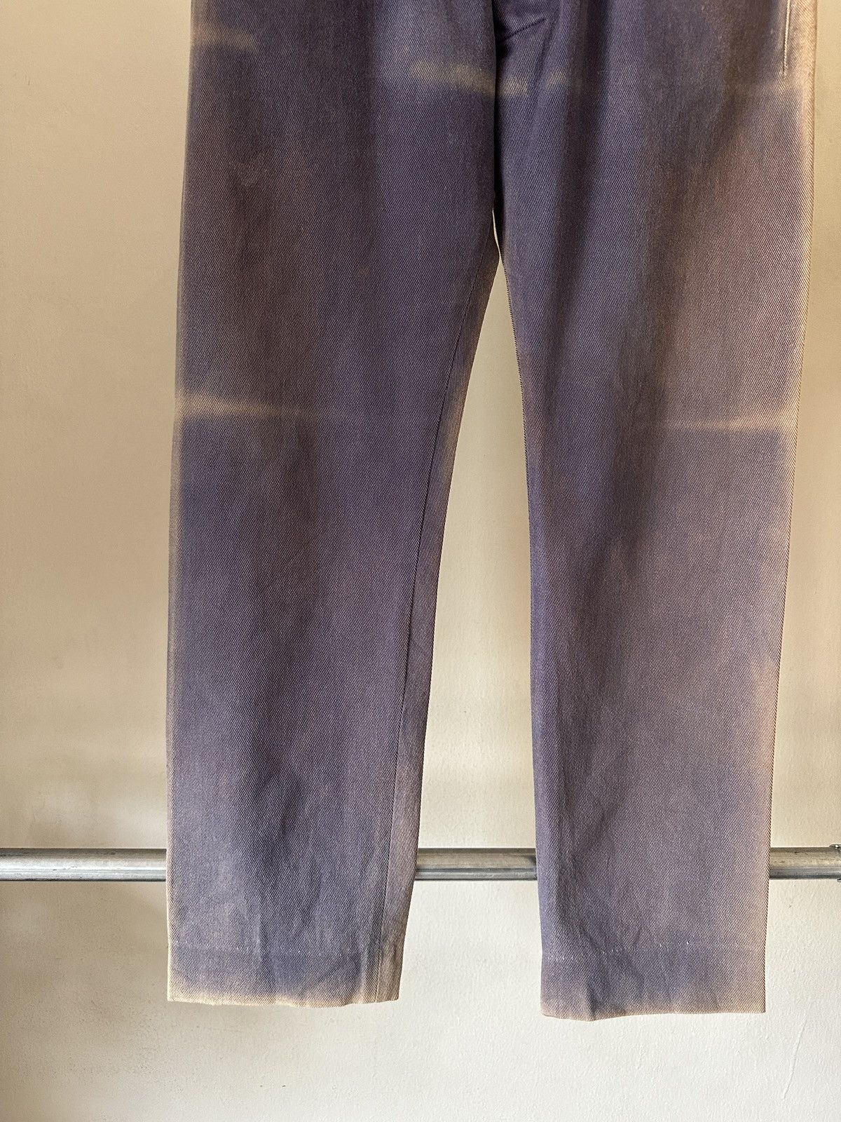 Maison Margiela SS2014 Maison Margiela Blue Sun Faded Pant Size US 32 / EU 48 - 4 Thumbnail