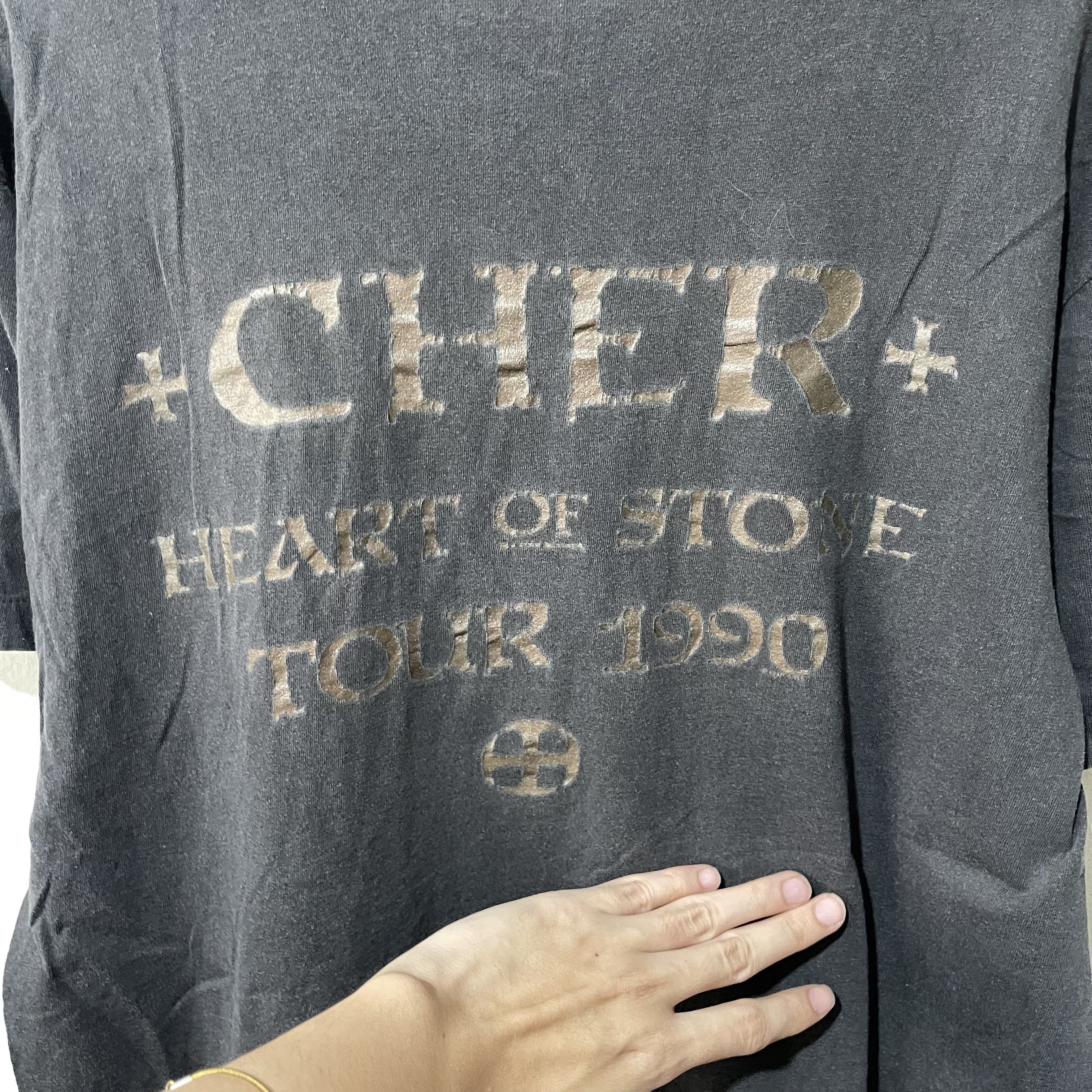 Band Tees × Vintage Vintage 1990 Cher Shirt Size US L / EU 52-54 / 3 - 5 Thumbnail