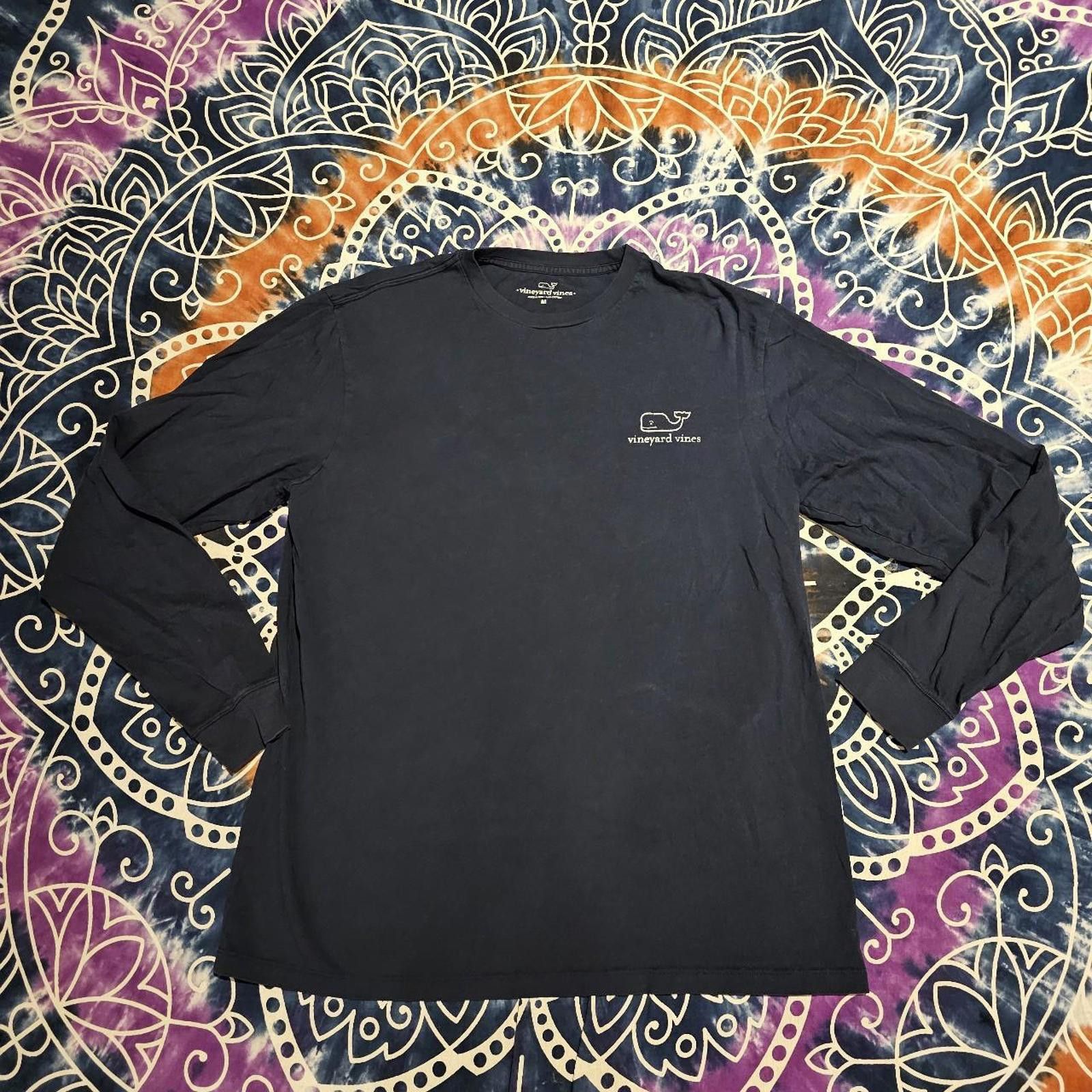 Vineyard Vines Vineyard Vines Red and Navy Christmas Long Sleeve Shirt Size US M / EU 48-50 / 2 - 1 Thumbnail