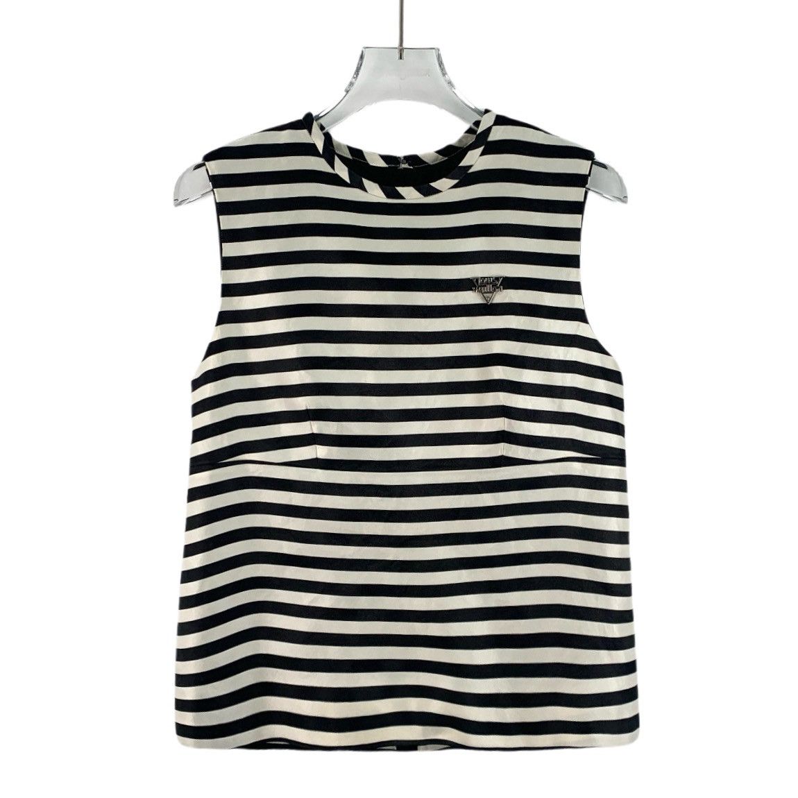 Louis Vuitton Louis Vuitton Colorblocked Stripe Silk Sleeveless T-Shirt Size XS / US 0-2 / IT 36-38 - 1 Thumbnail