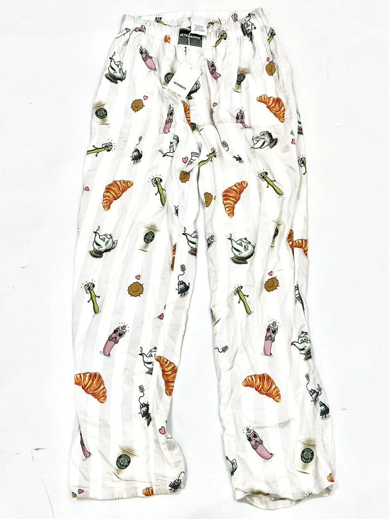 Vetements Vetements SizeXS 2019aw cartoon pajama pants Size US 31 - 1 Thumbnail