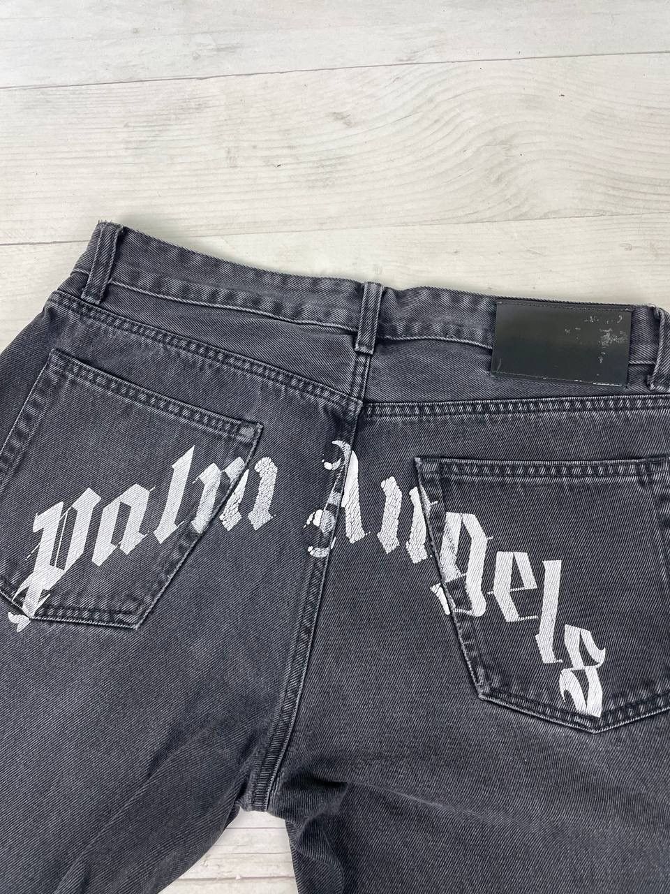 Palm Angels Palm Angels Logo Denim Jeans Size US 32 / EU 48 - 17 Thumbnail