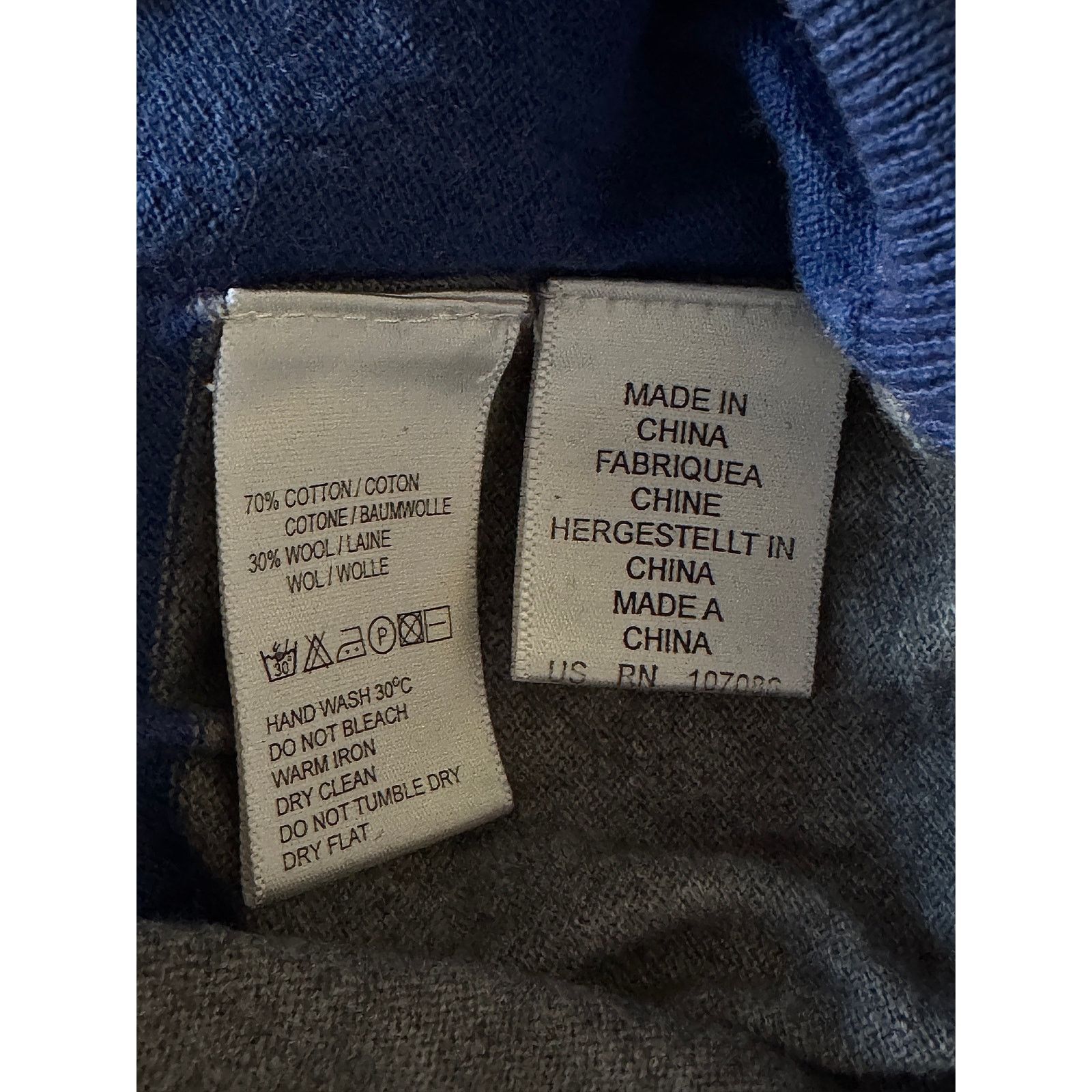 Paul Smith Paul Smith Wool-Cotton Blend Sweater Size US XL / EU 56 / 4 - 5 Thumbnail