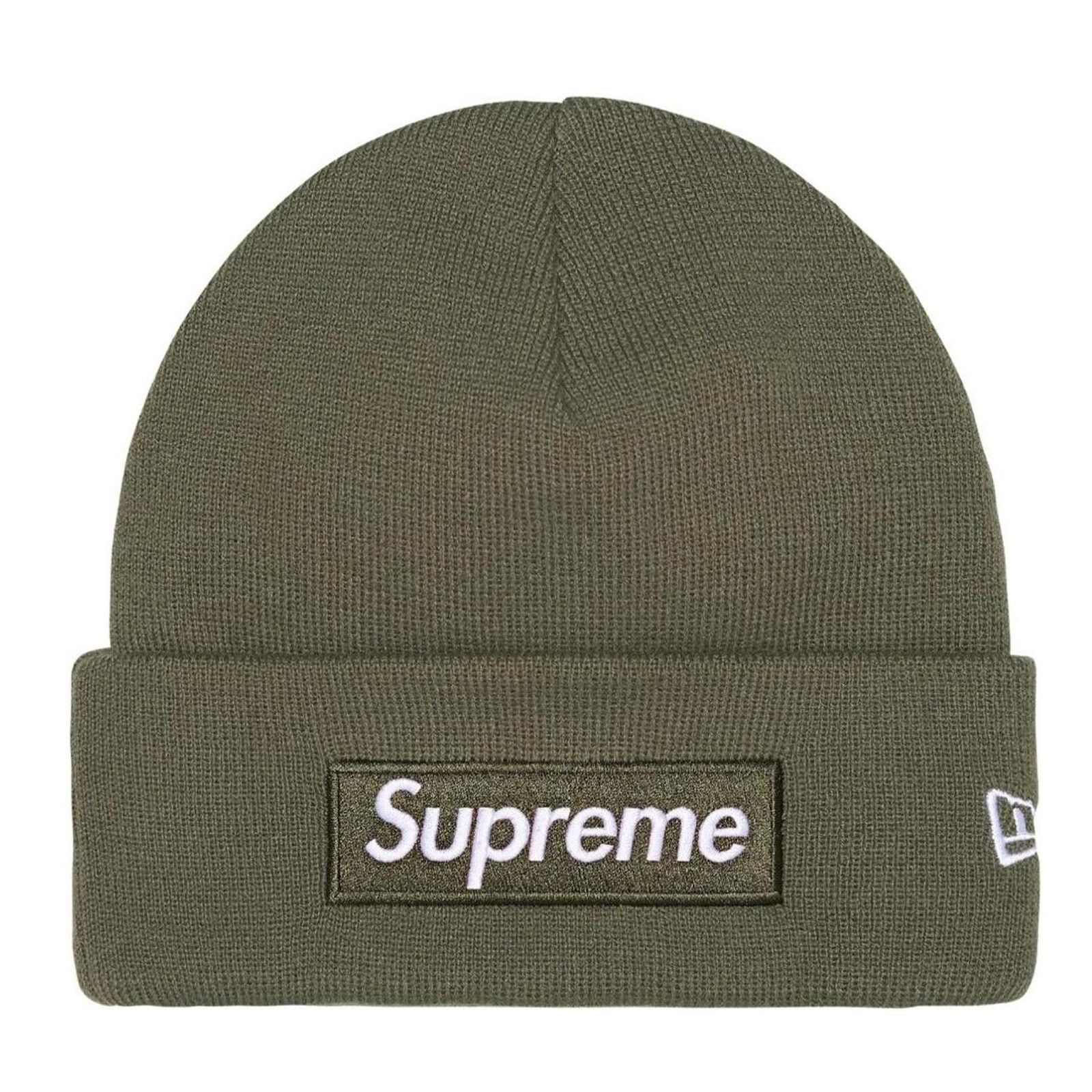 Supreme 🫒 Supreme Box Logo Beanie "Olive" Size ONE SIZE - 1 Thumbnail