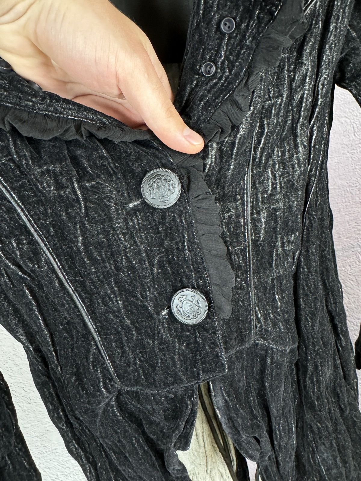 Other Tricot Chic Avant Garde shrunken hi-fashion jacket Italy Size M / US 6-8 / IT 42-44 - 8 Thumbnail