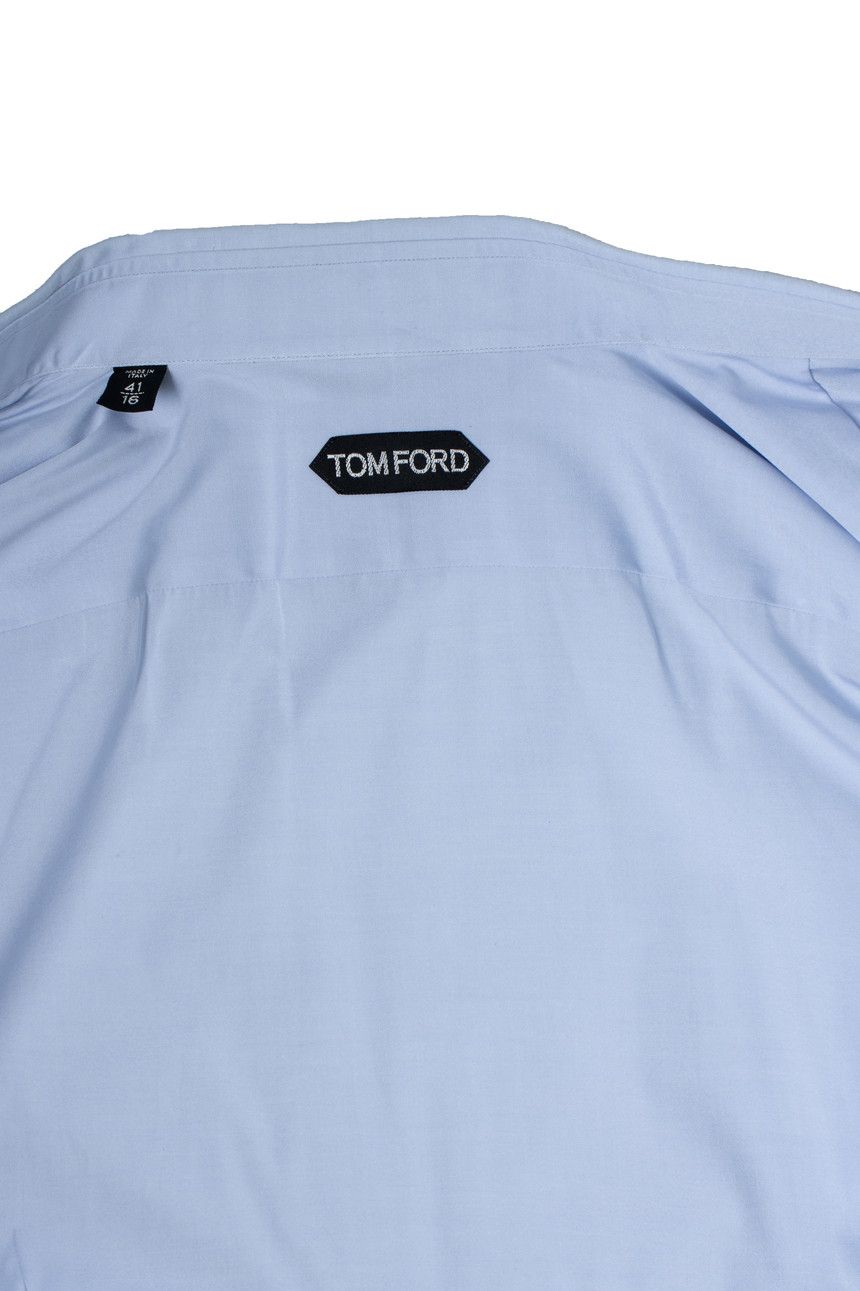 Tom Ford Tom Ford, blue cotton shirt Size US L / EU 52-54 / 3 - 5 Thumbnail