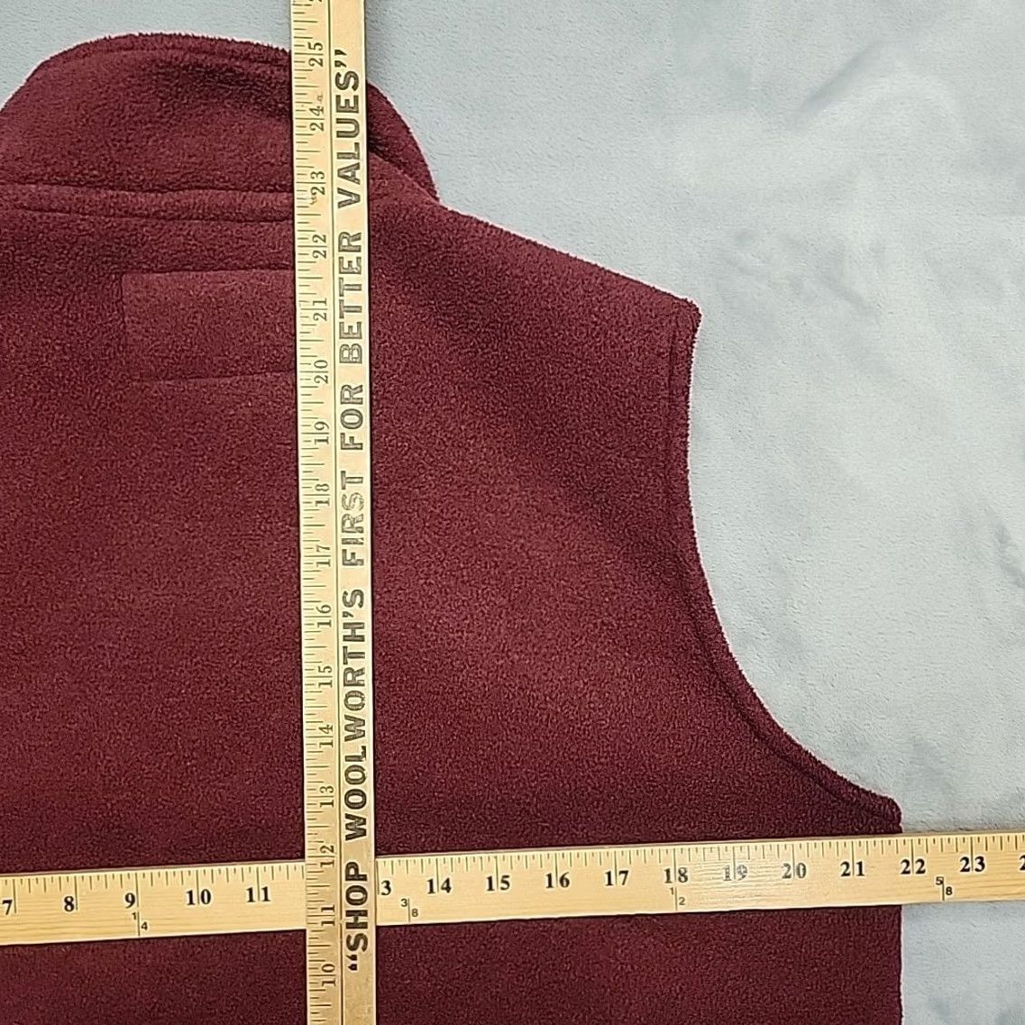Vintage Outback Trading Vest Womens M Maroon Summit Sherpa Lined Fleece Western Workwear Vest Size M / US 6-8 / IT 42-44 - 6 Thumbnail